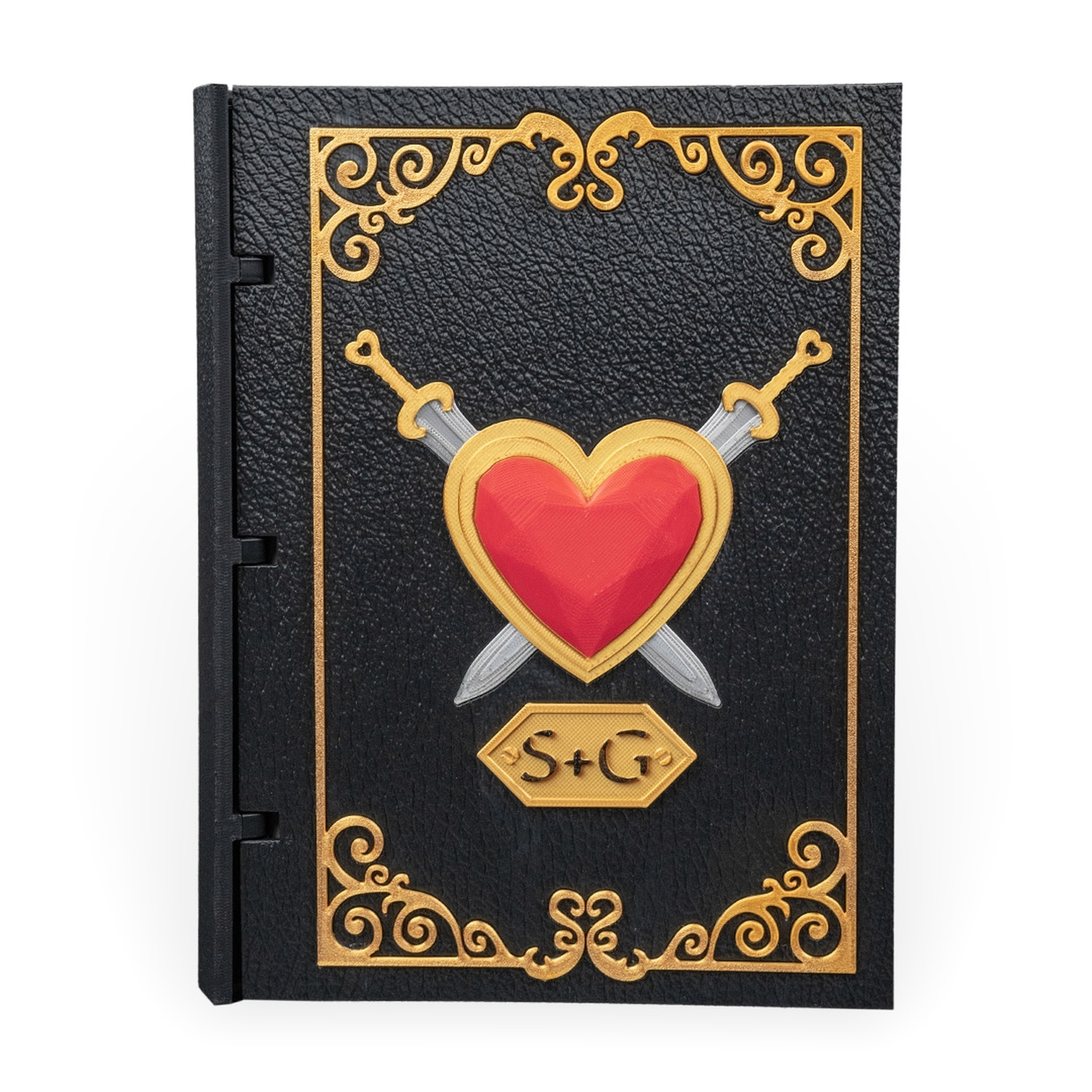 Crystal Heart Custom Scrapbook