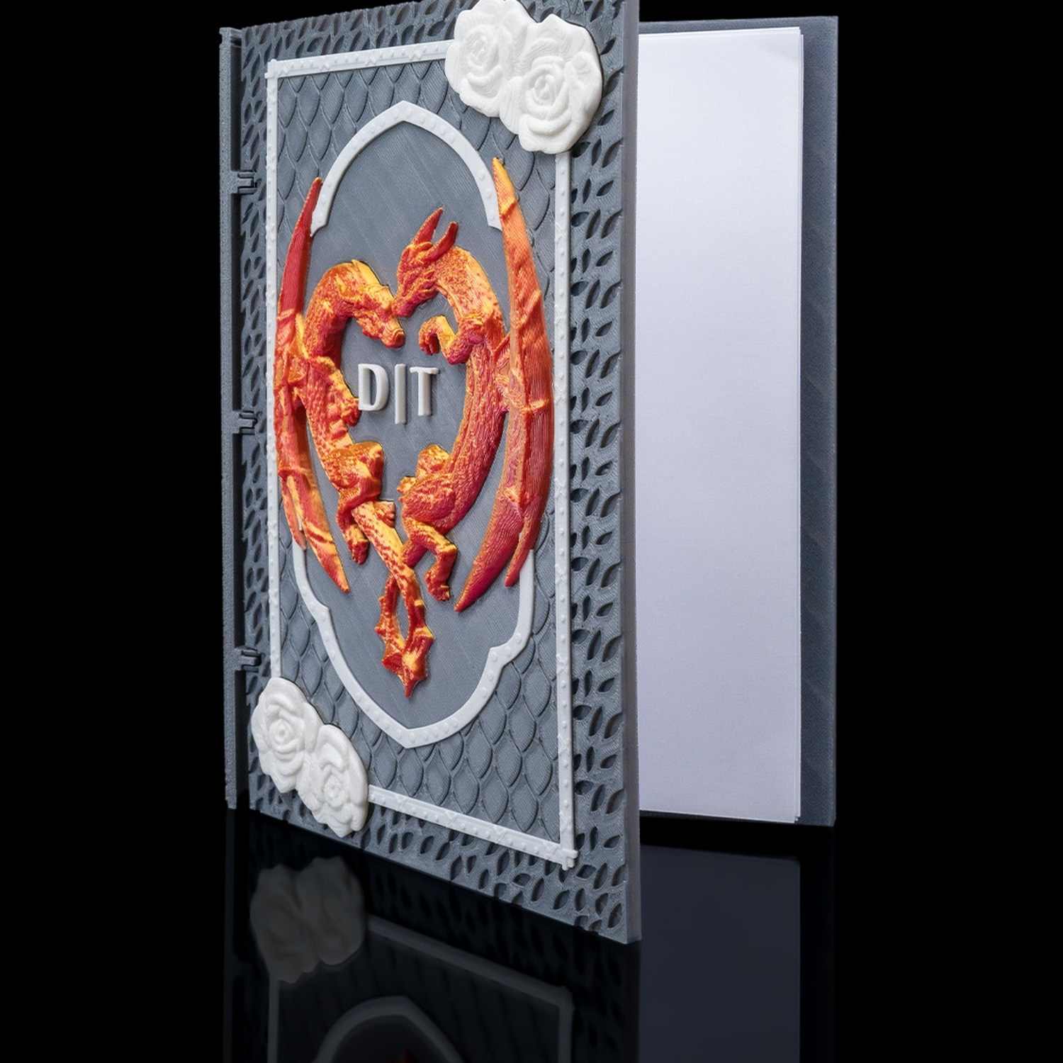 Draconic Love Custom Scrapbook
