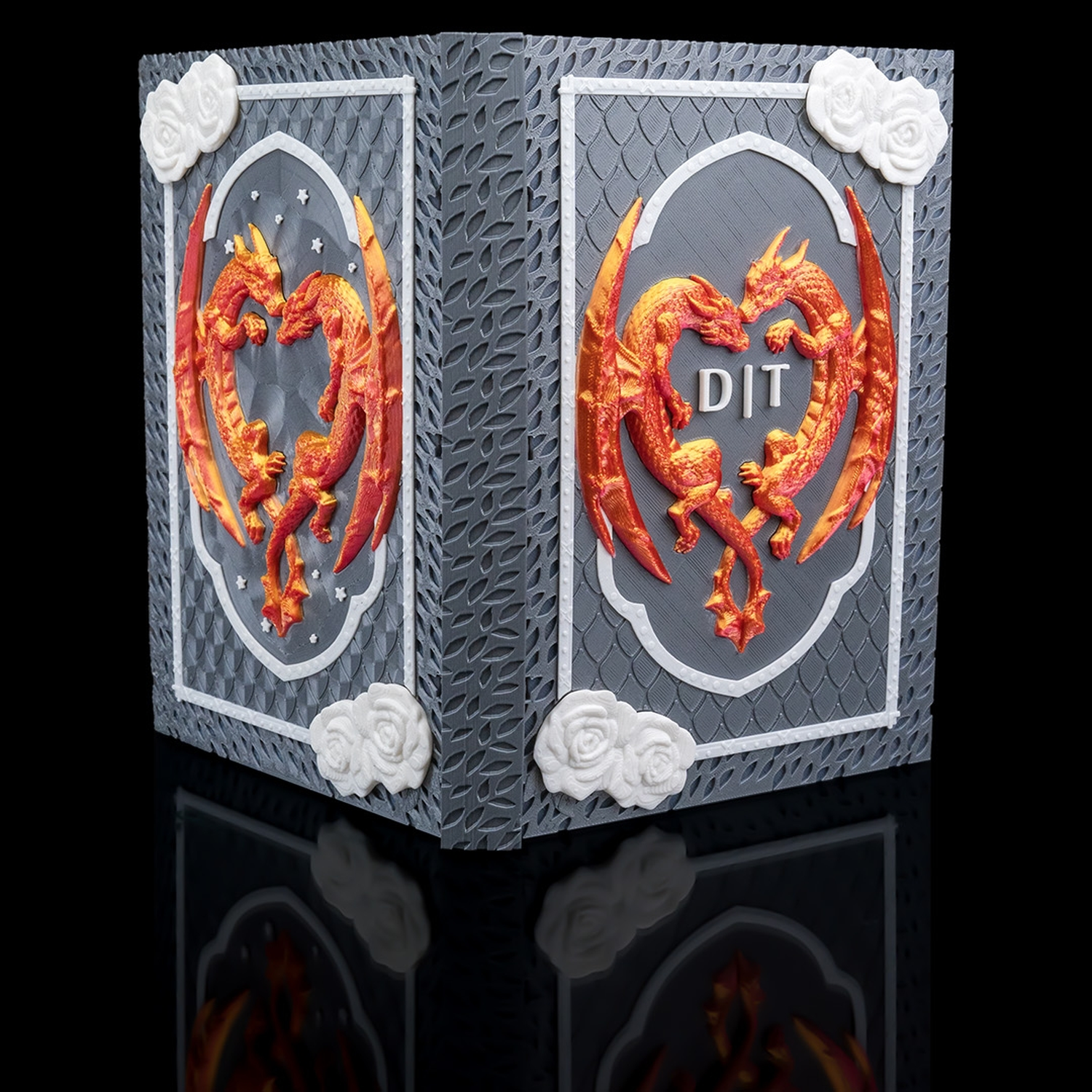 Draconic Love Custom Scrapbook