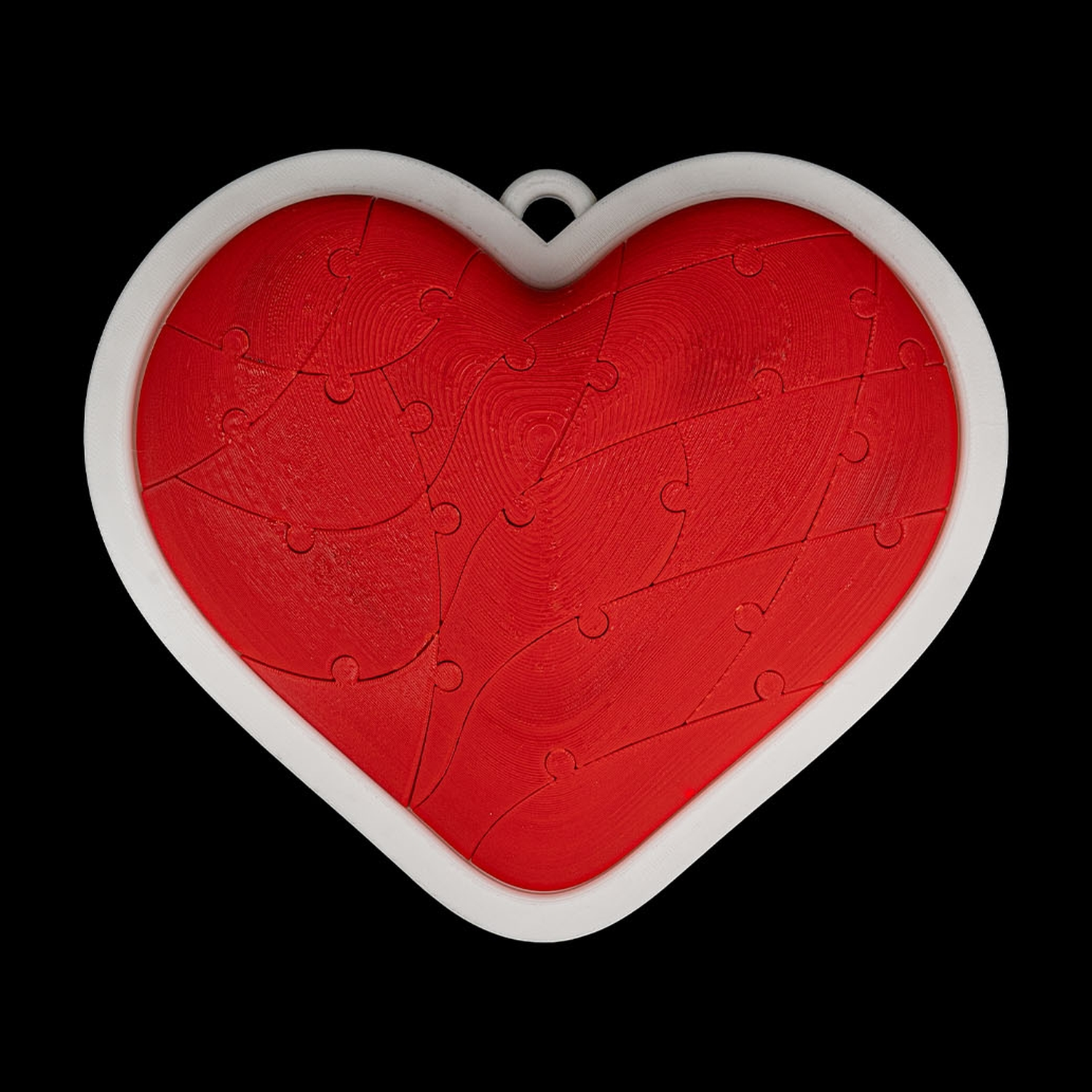 Puzzled Heart Magnetic Puzzle