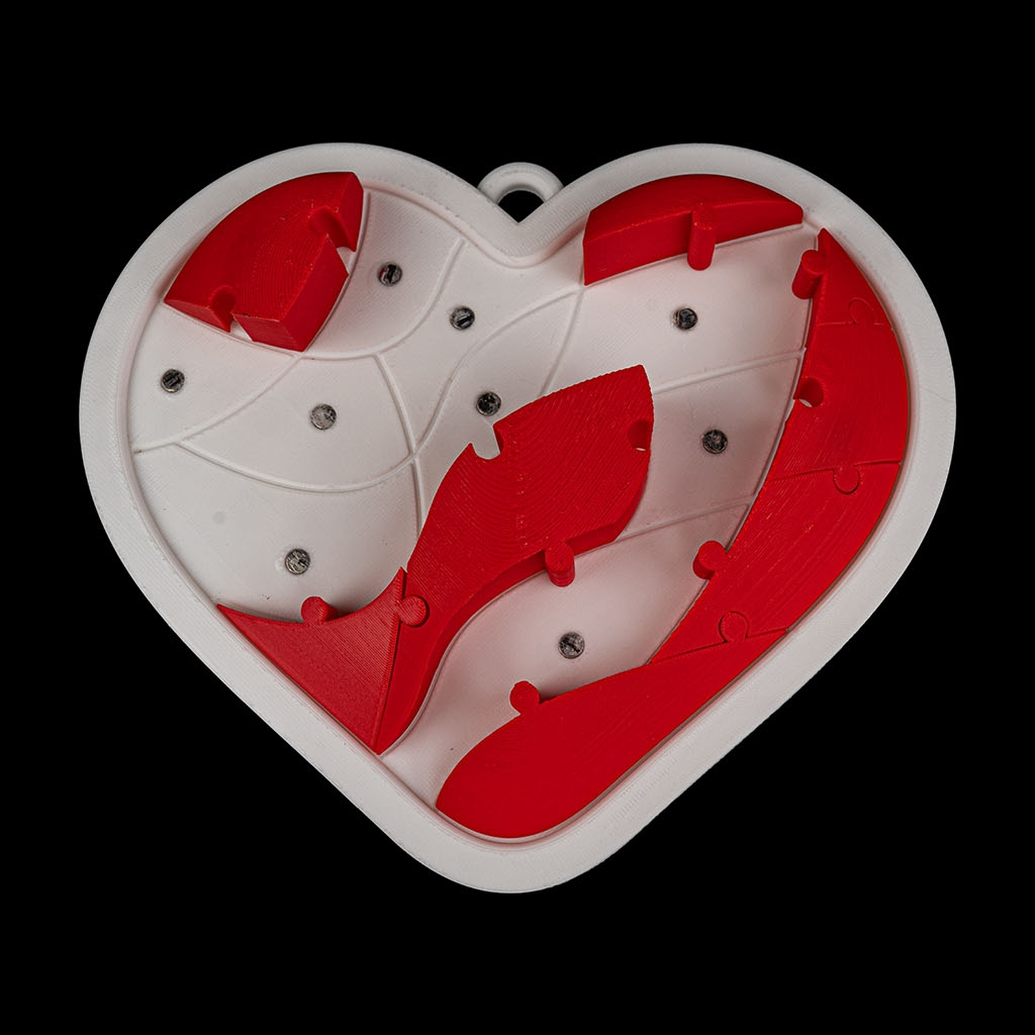 Puzzled Heart Magnetic Puzzle