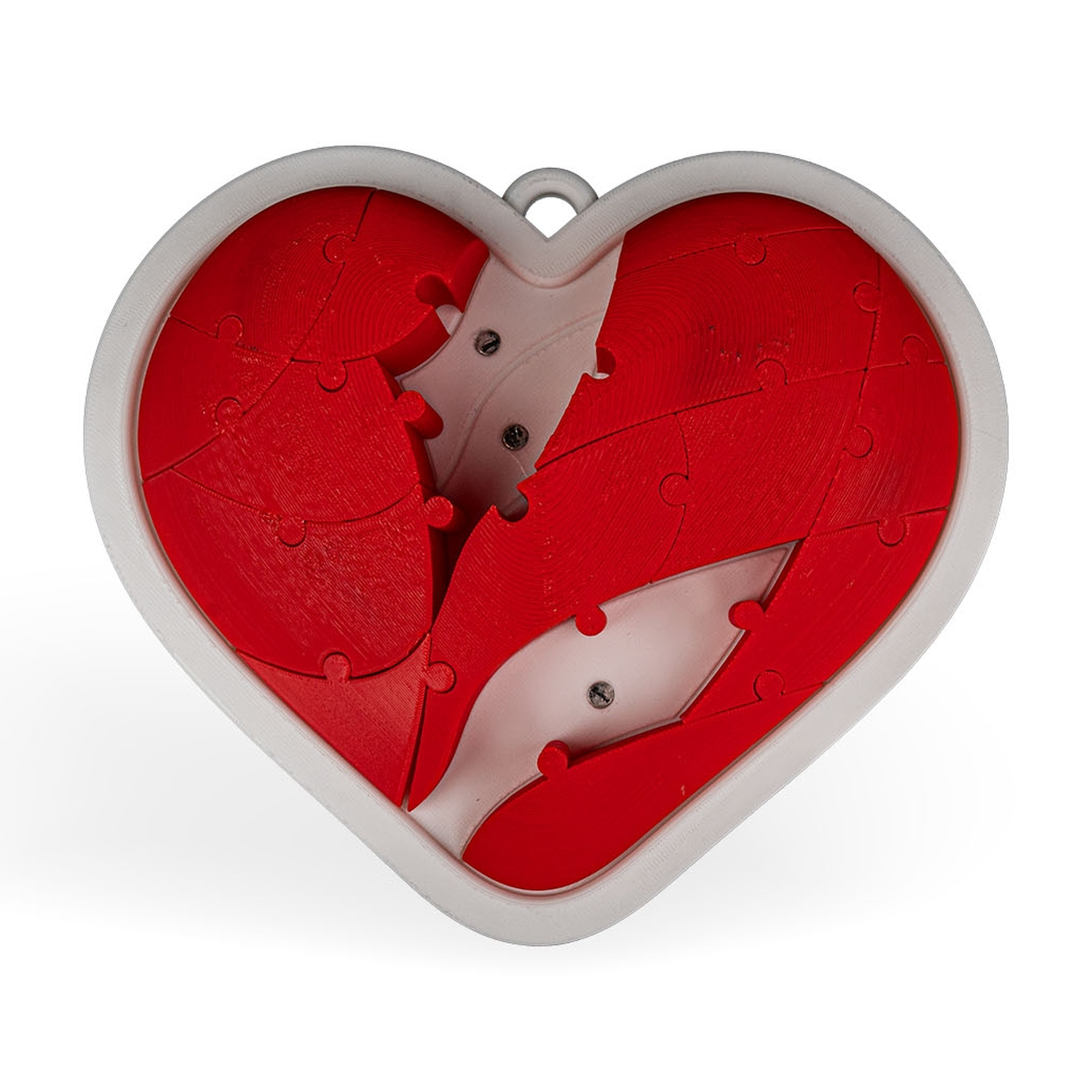 Puzzled Heart Magnetic Puzzle