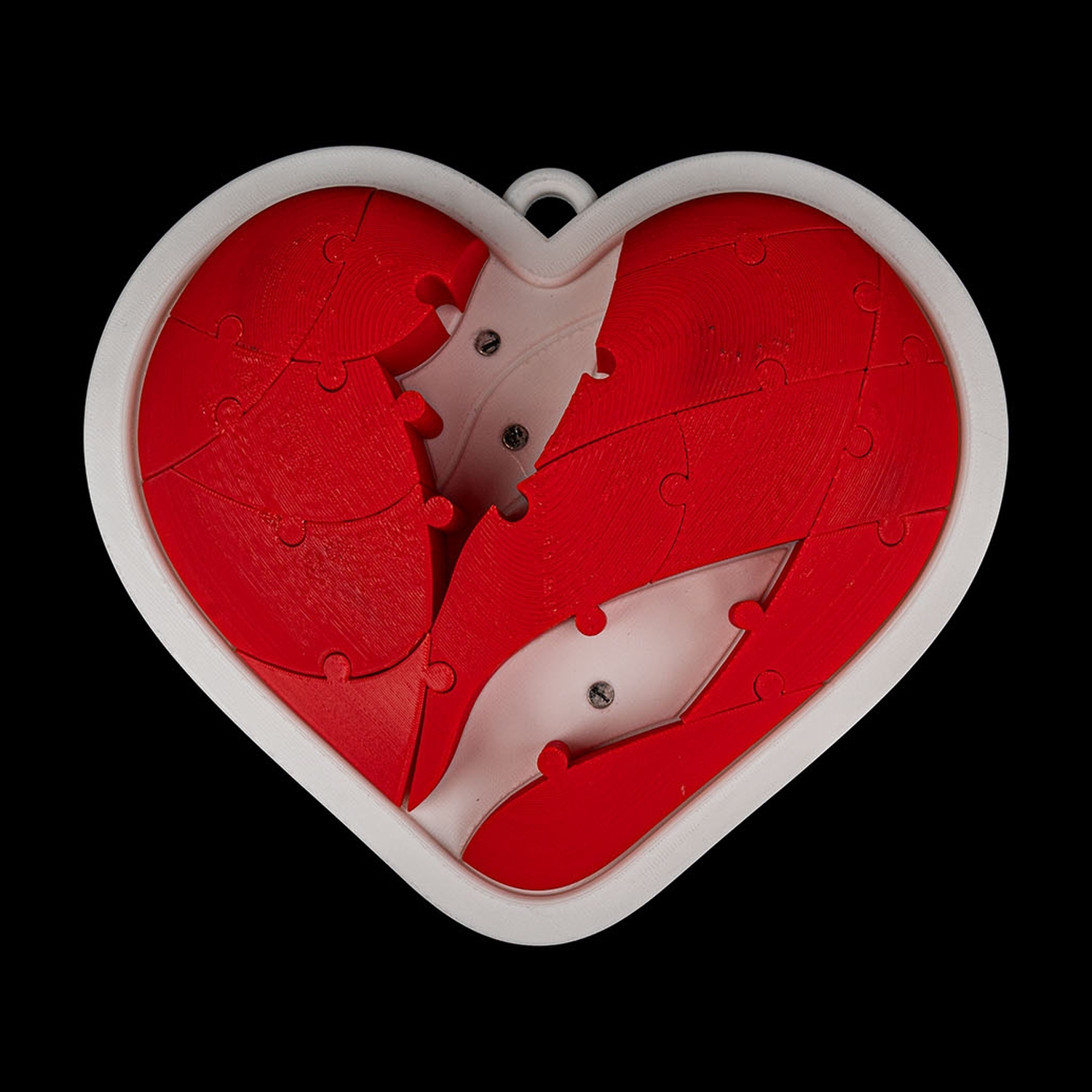 Puzzled Heart Magnetic Puzzle