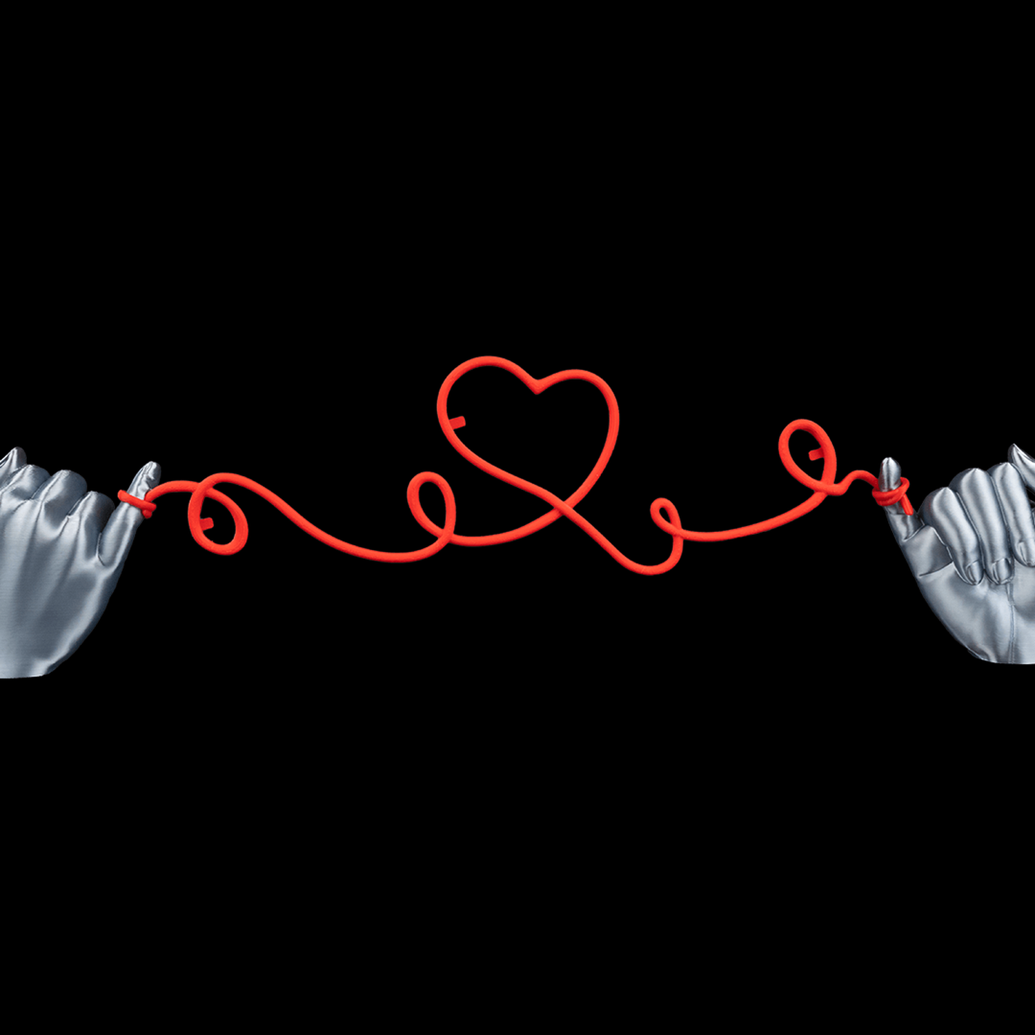 Heartstring Photo String