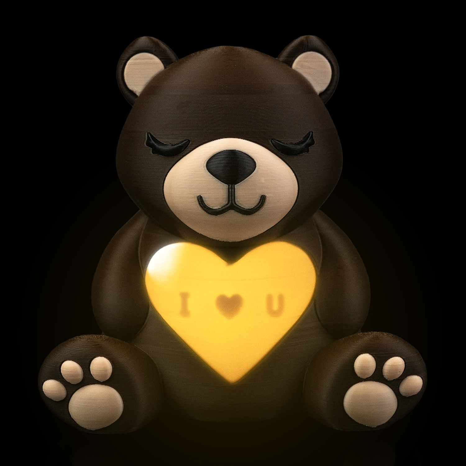 Lámpara decorativa de oso Light-Hearted Bear