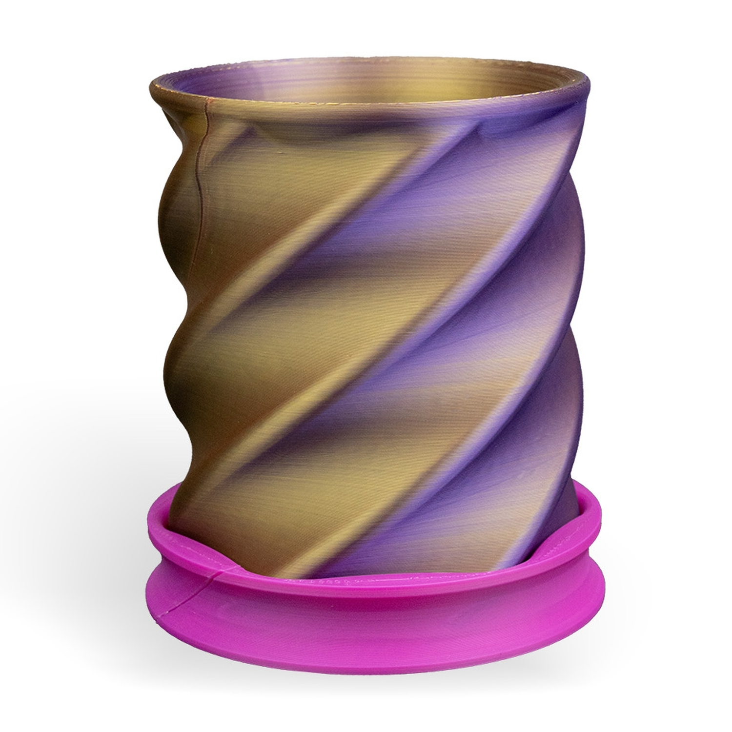 Twisted Cup Pen Holder