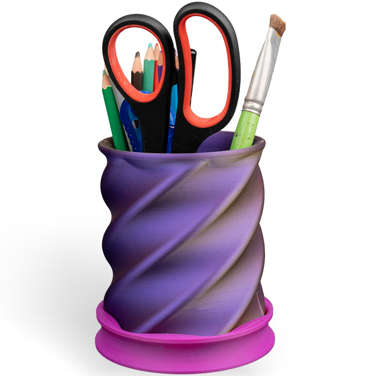 Twisted Cup Pen Holder