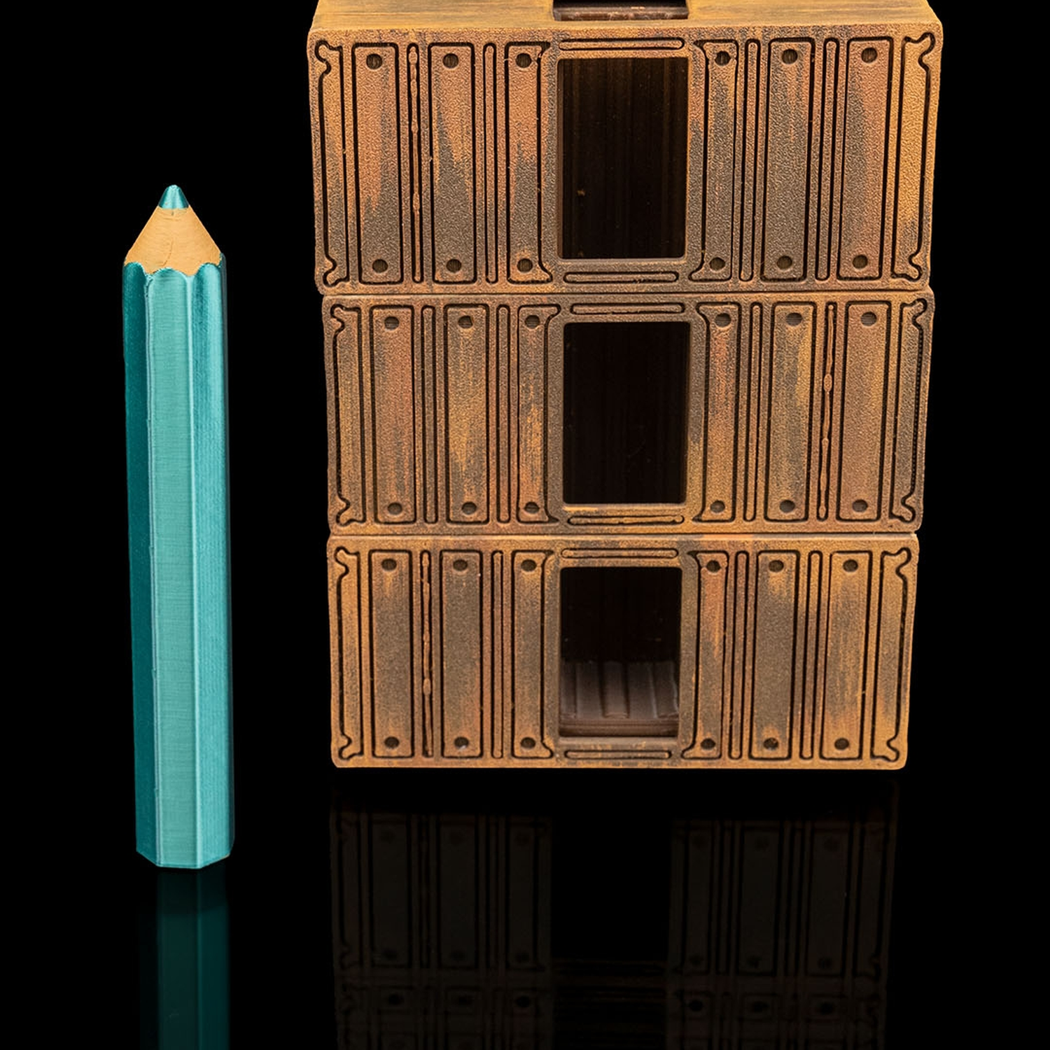 Zig Zag Pencil Box
