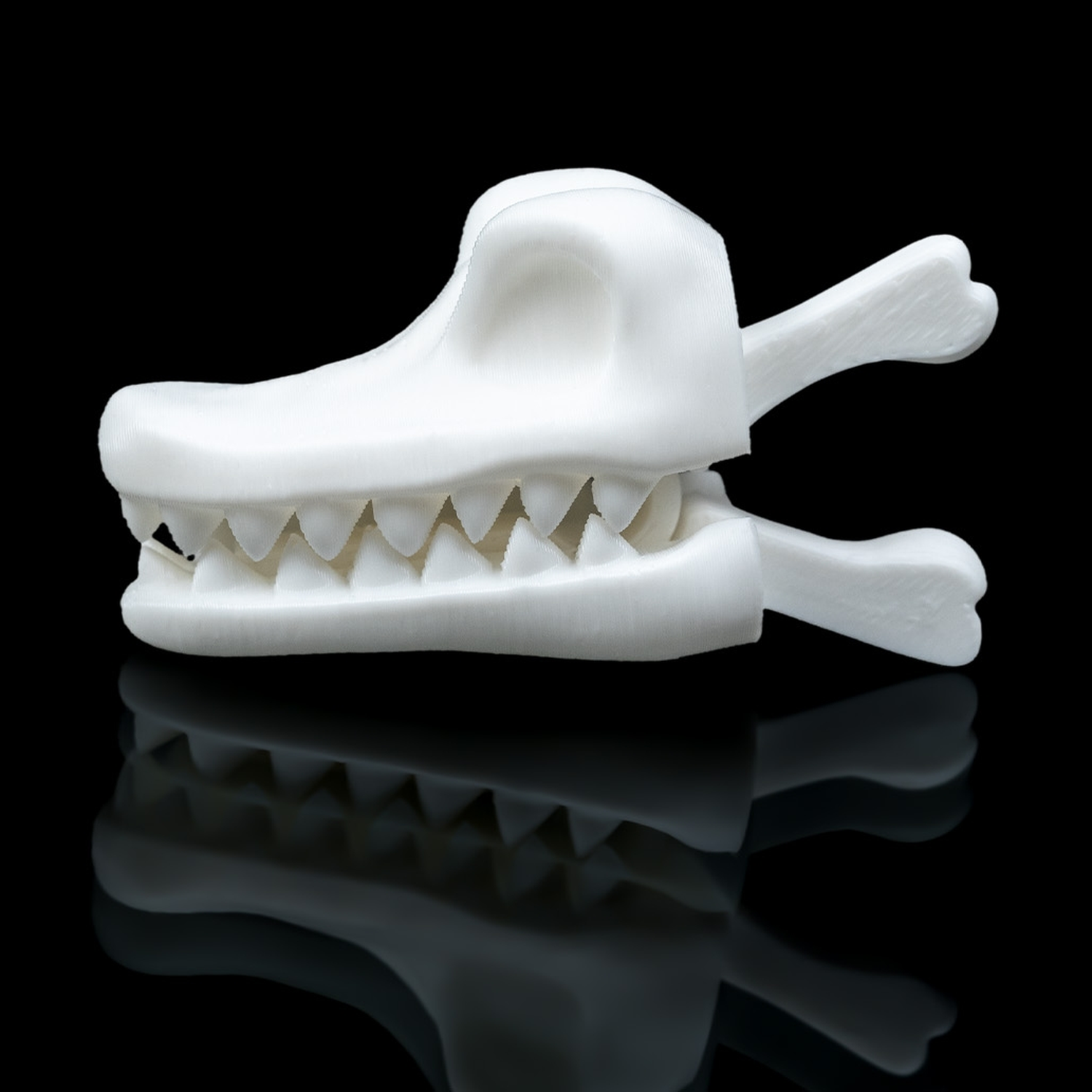 Gator Skull Bag Clip