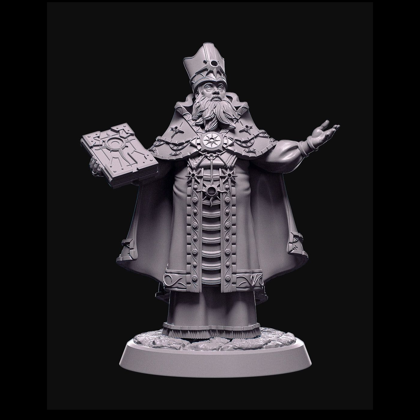 Miniatura del padre Graham