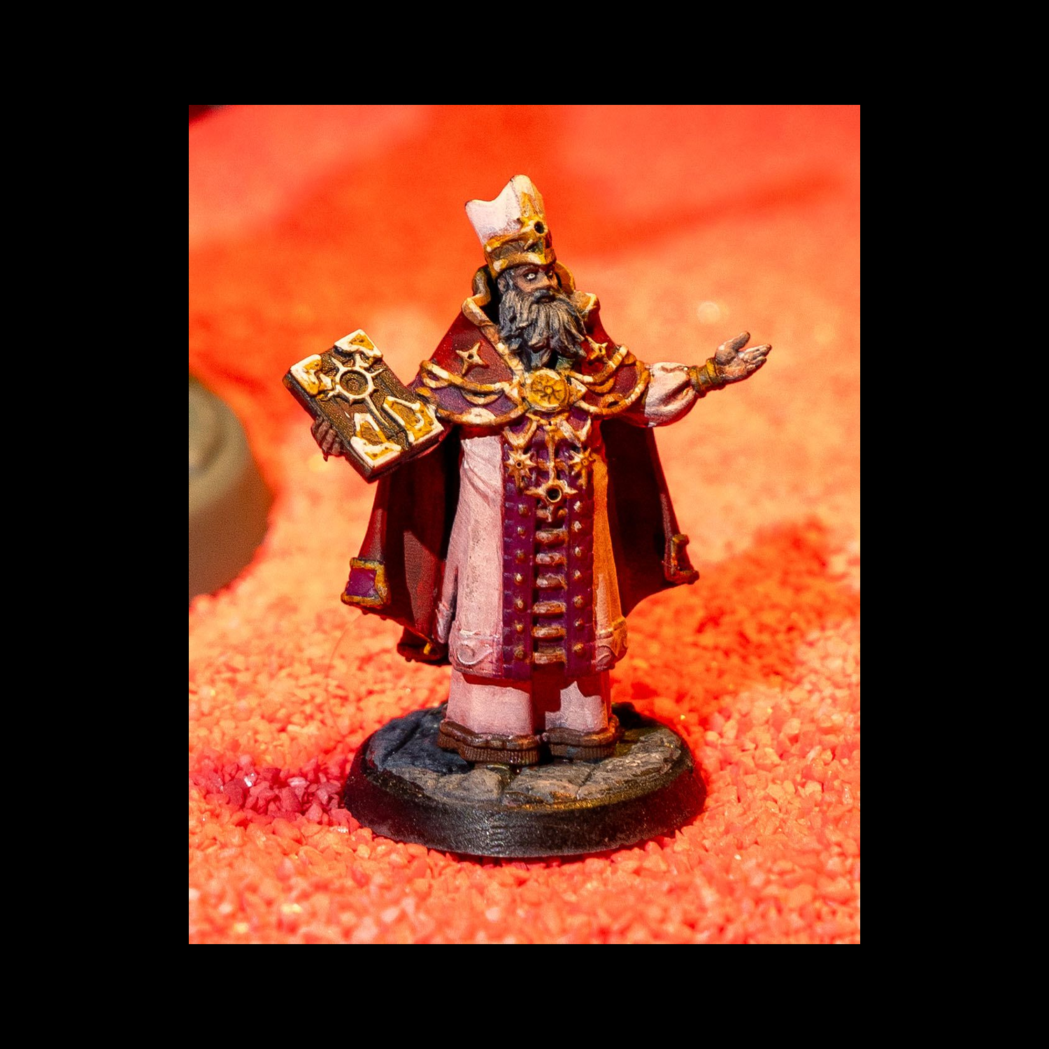 Miniatura del padre Graham