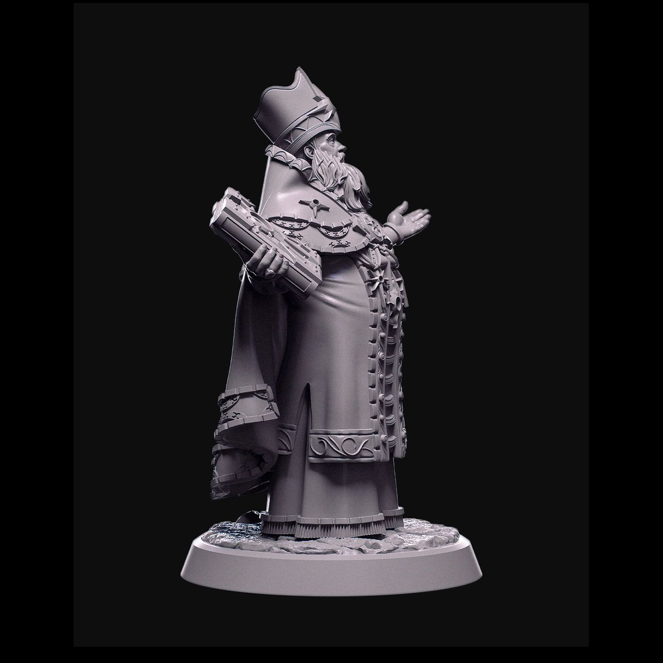 Miniatura del padre Graham