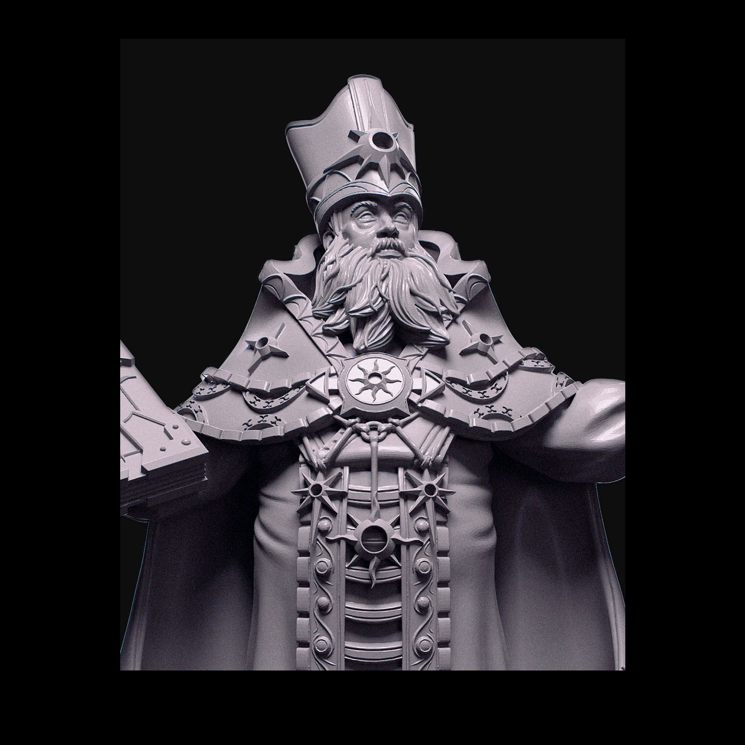 Miniatura del padre Graham
