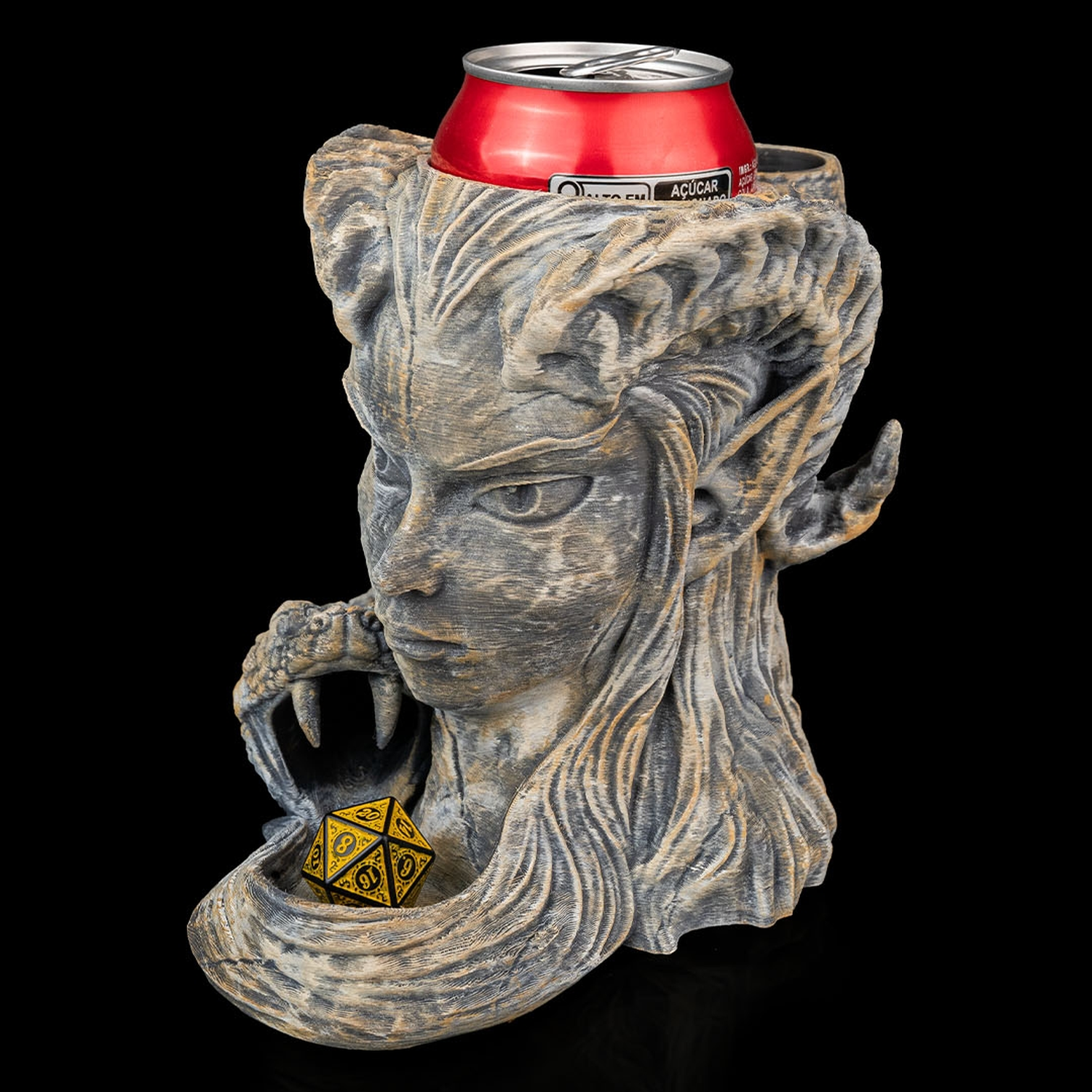 Infernal Gambit Can Holder & Dice Tower