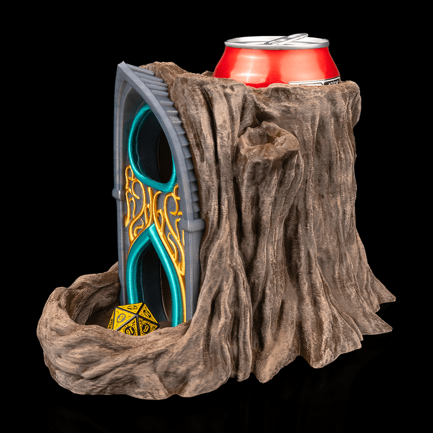 Verdant Sanctuary Can Holder & Dice Tower