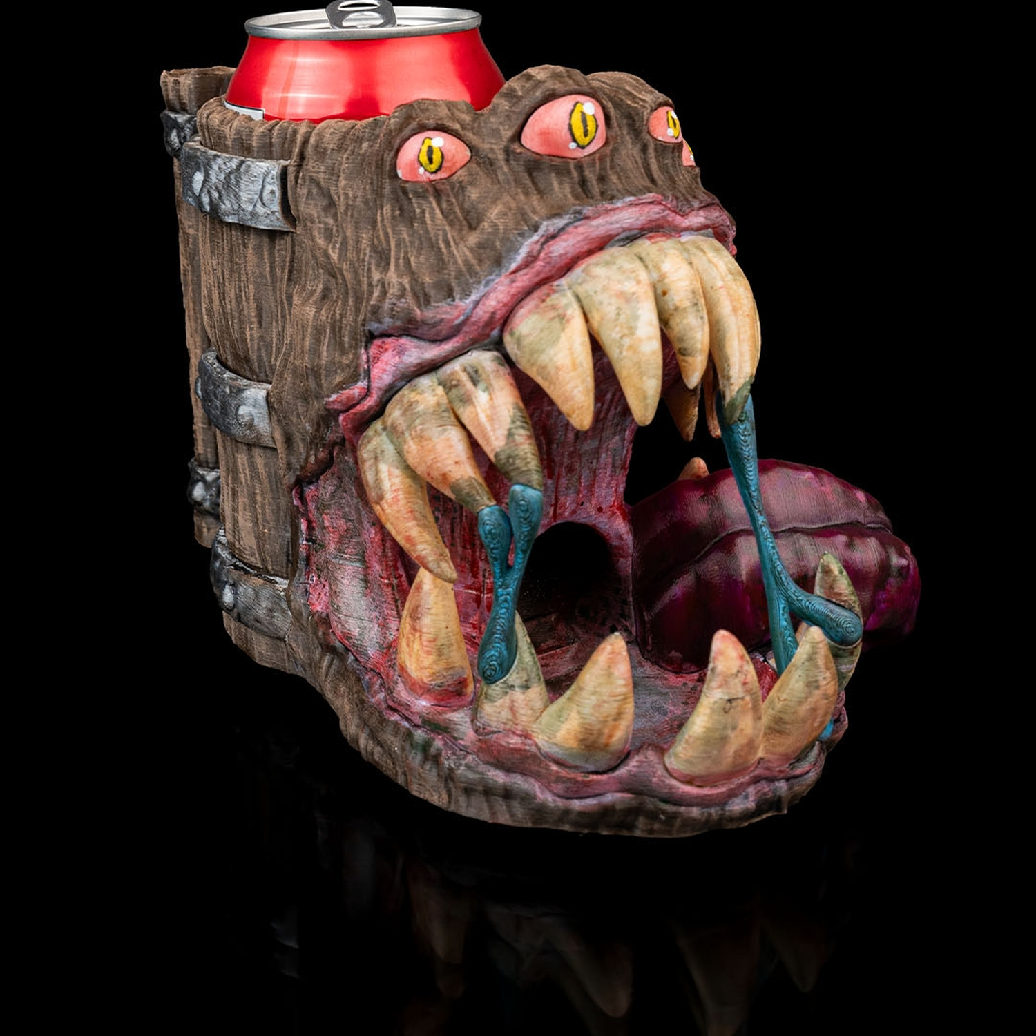 Roll into the Trap Can Holder & Dice Tower