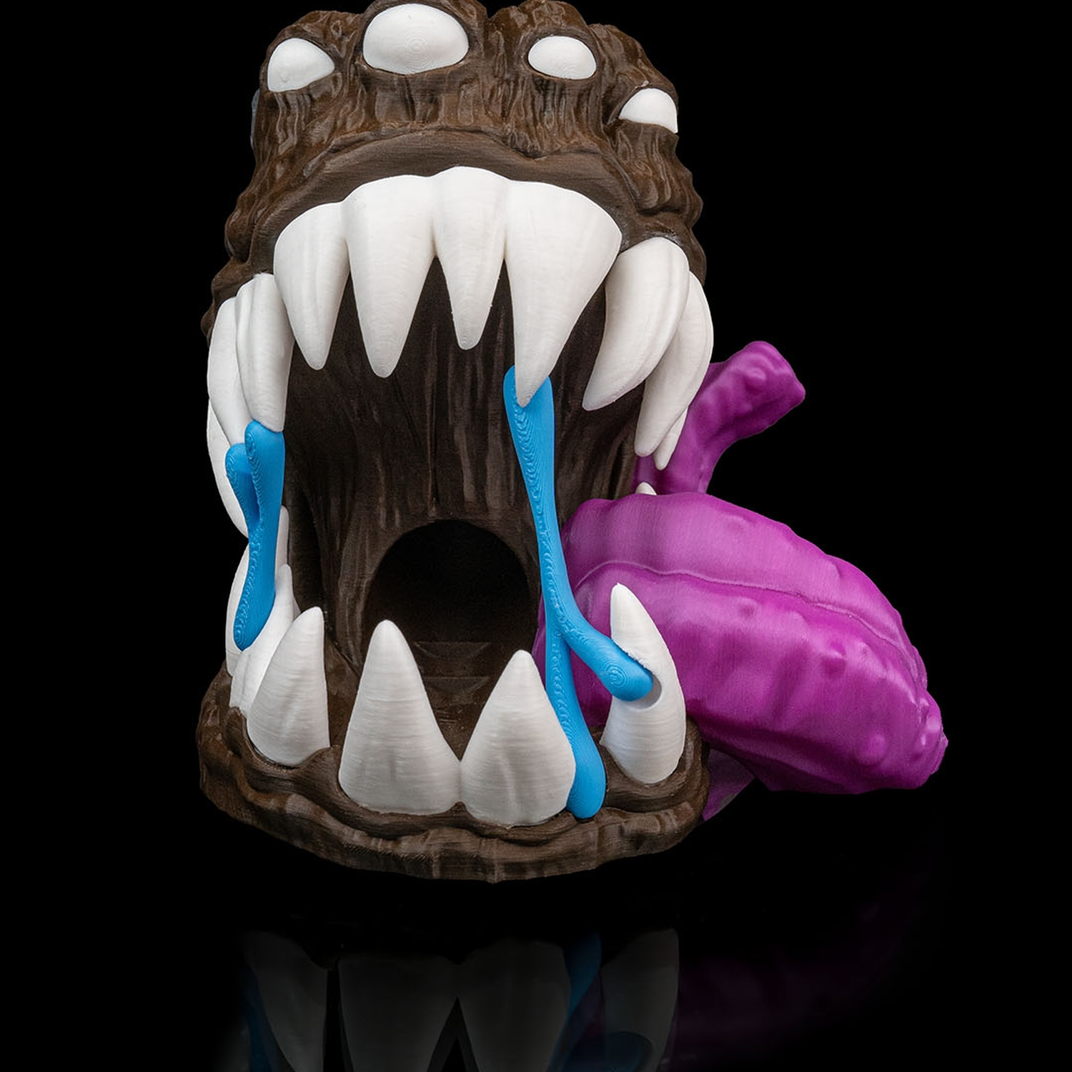 Roll into the Trap Can Holder & Dice Tower