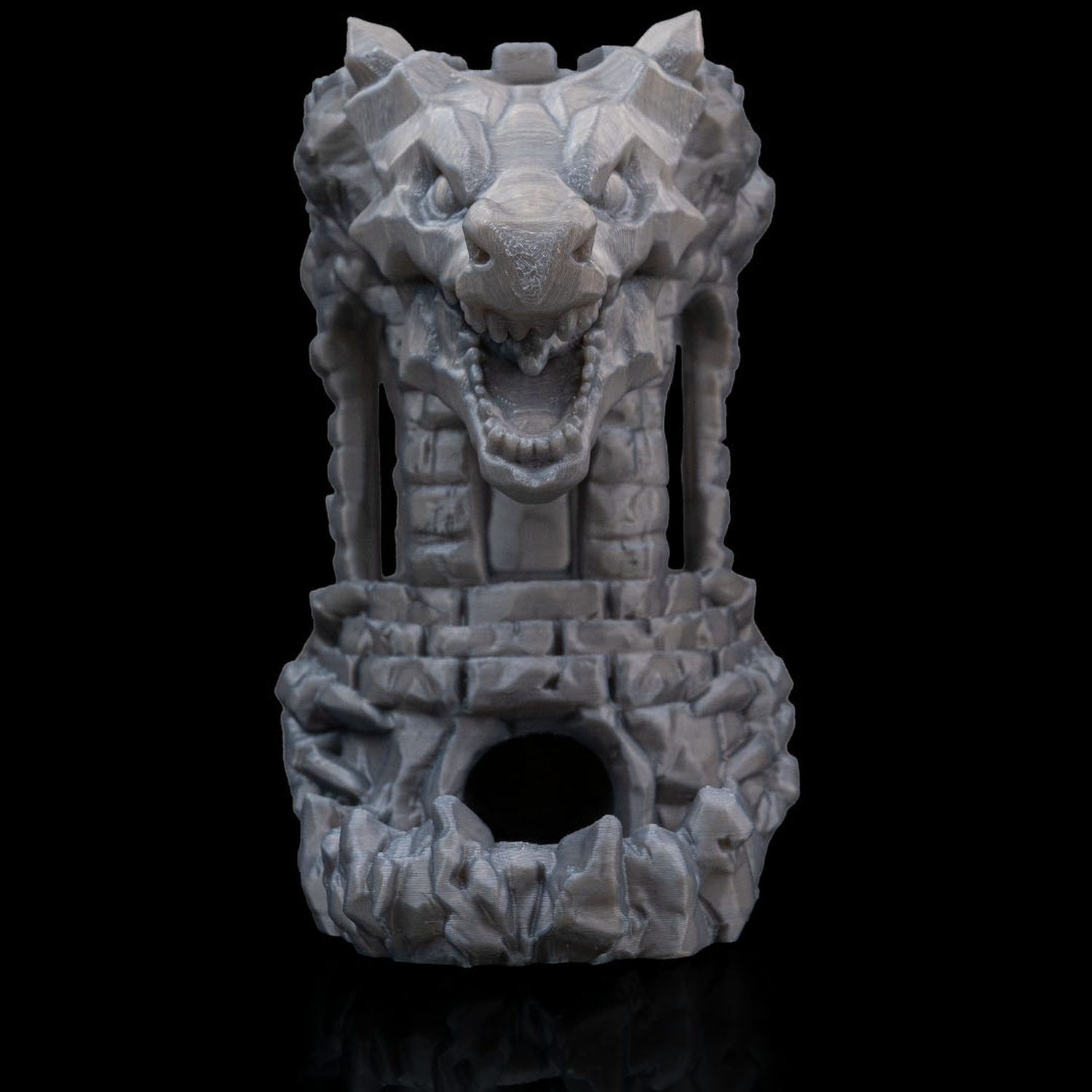 Dragon's Fortress Can Holder & Dice Tower