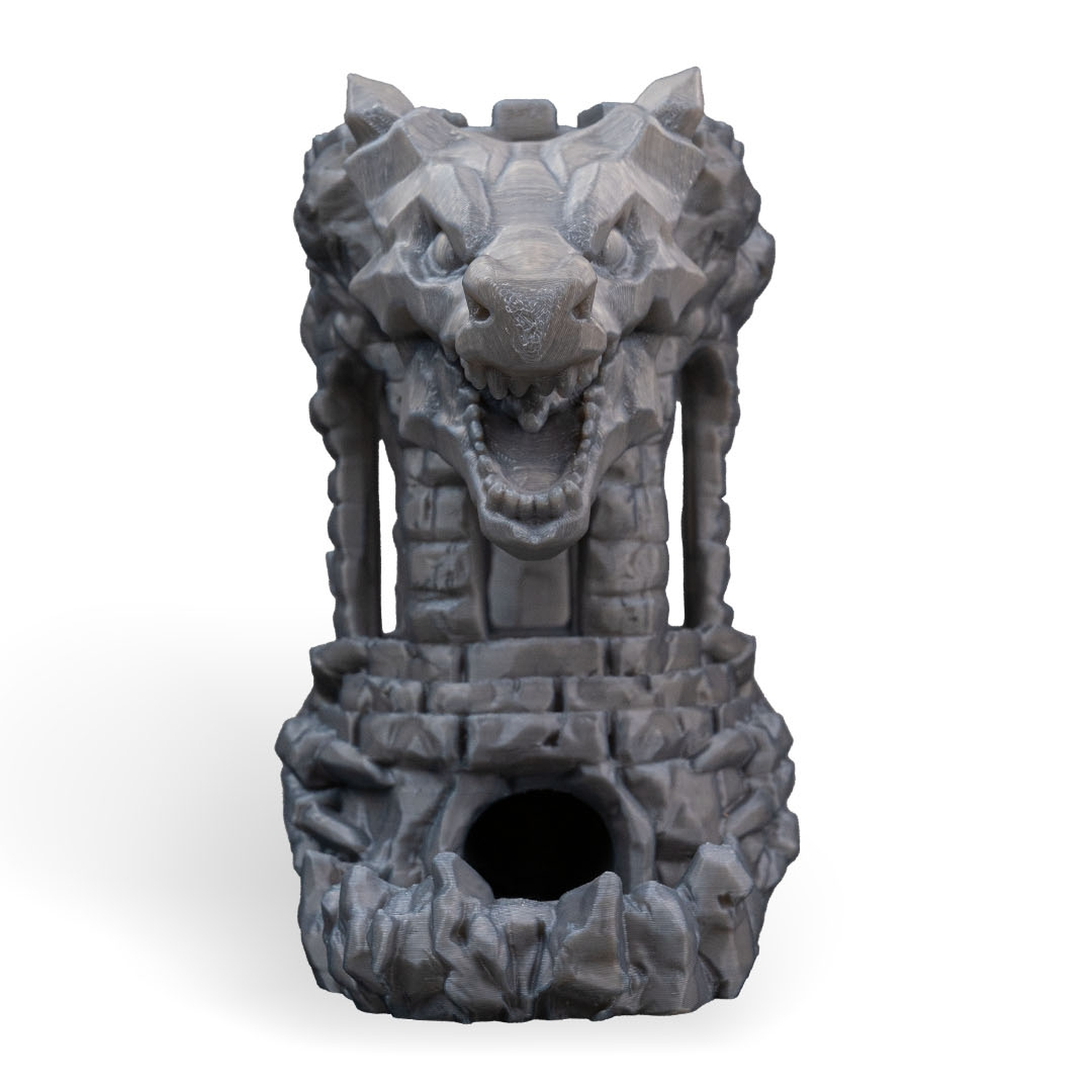 Dragon's Fortress Can Holder & Dice Tower