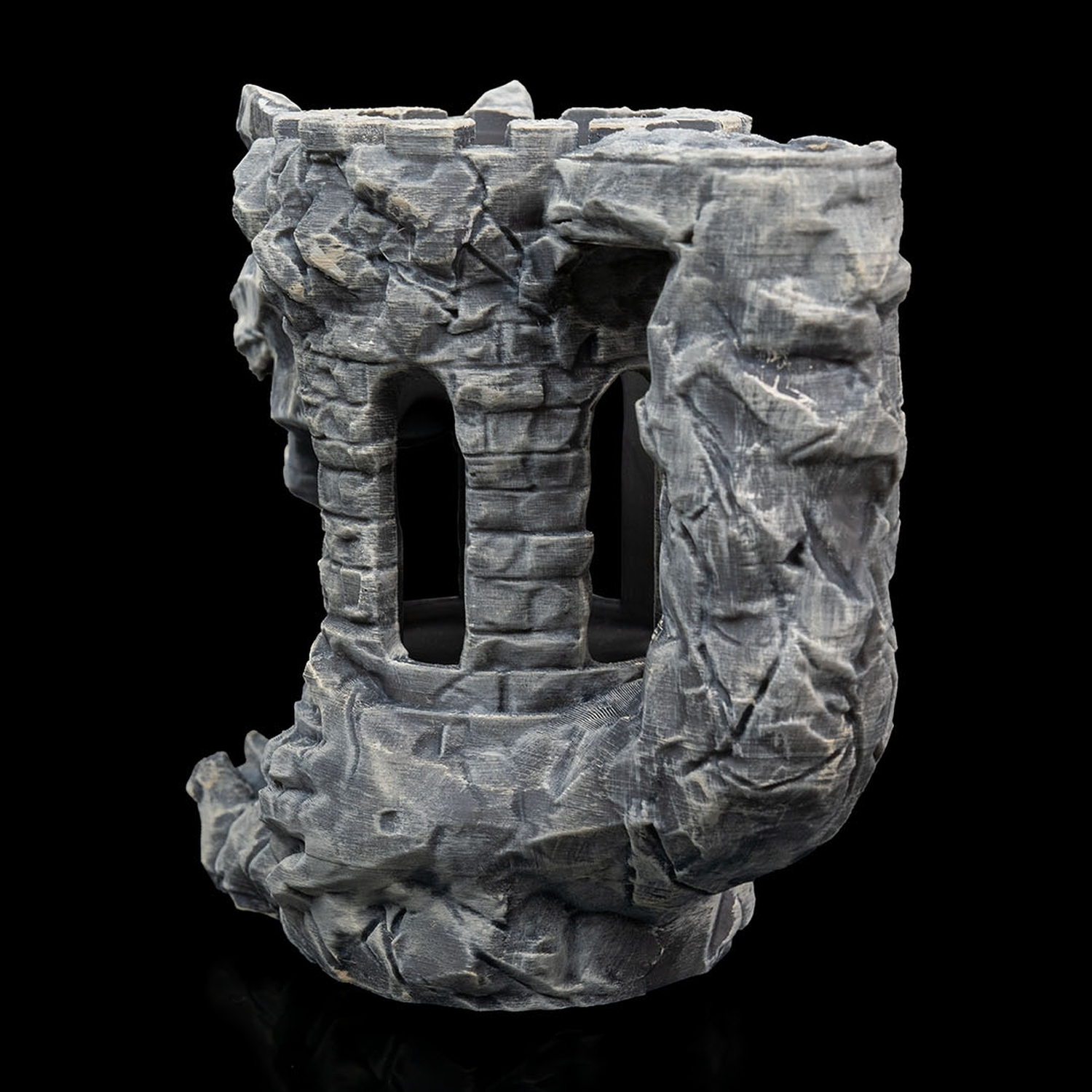 Dragon's Fortress Can Holder & Dice Tower