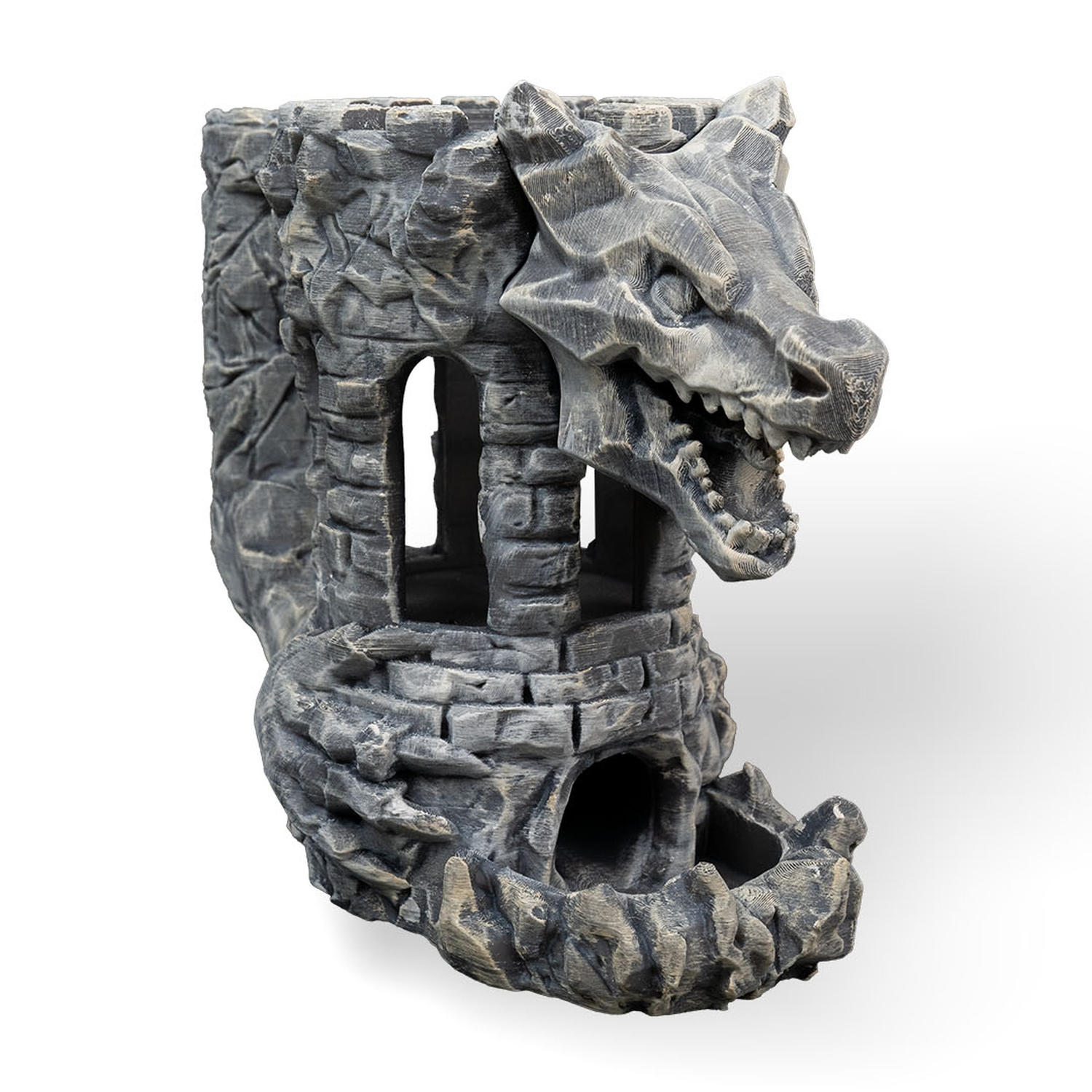Dragon's Fortress Can Holder & Dice Tower