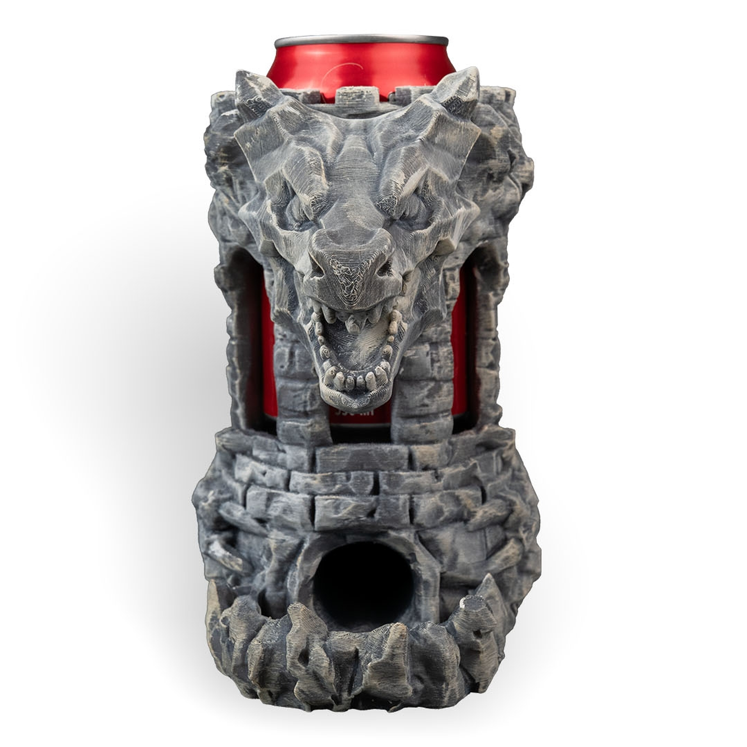 Dragon's Fortress Can Holder & Dice Tower