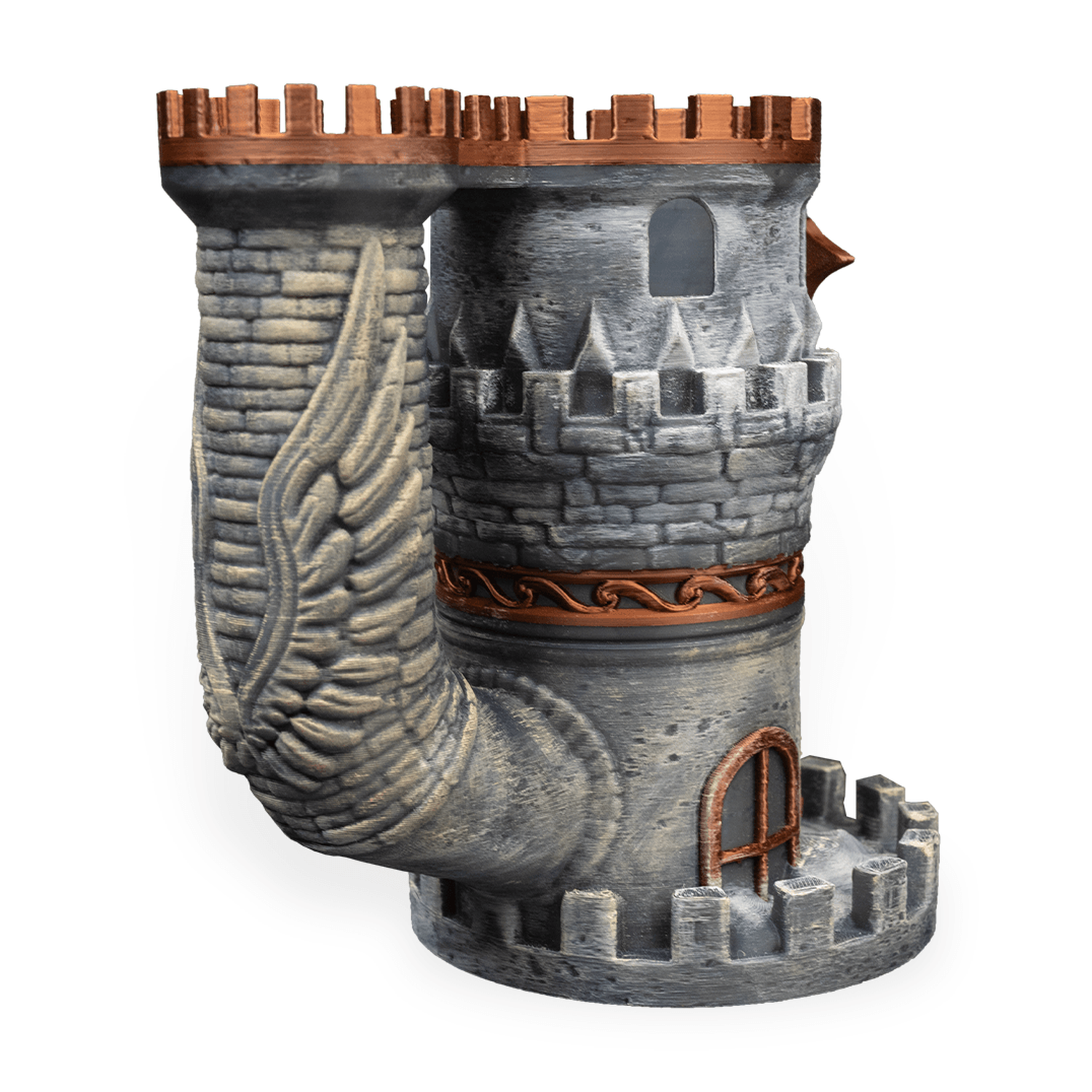 Tower of the Valiant Can Holder & Dice Tower