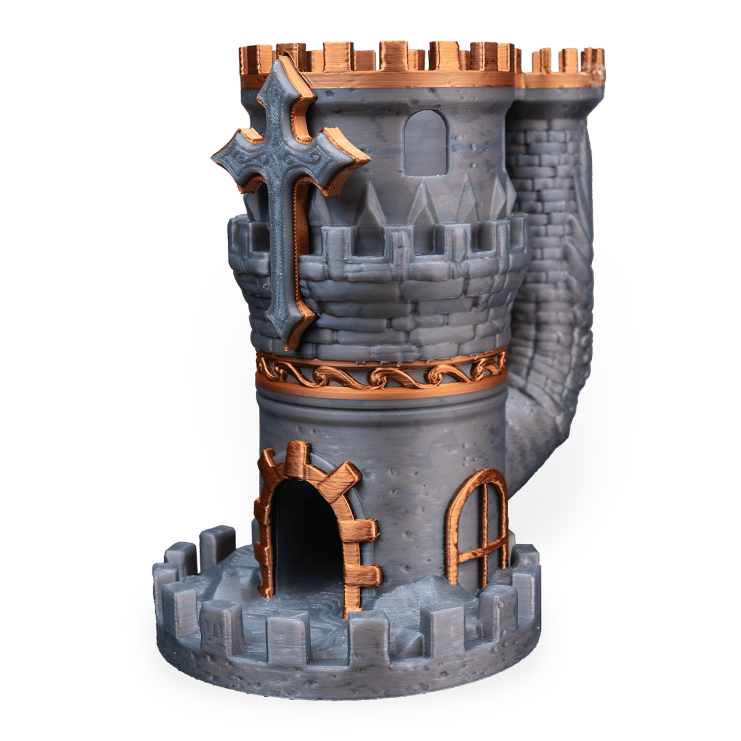 Tower of the Valiant Can Holder & Dice Tower