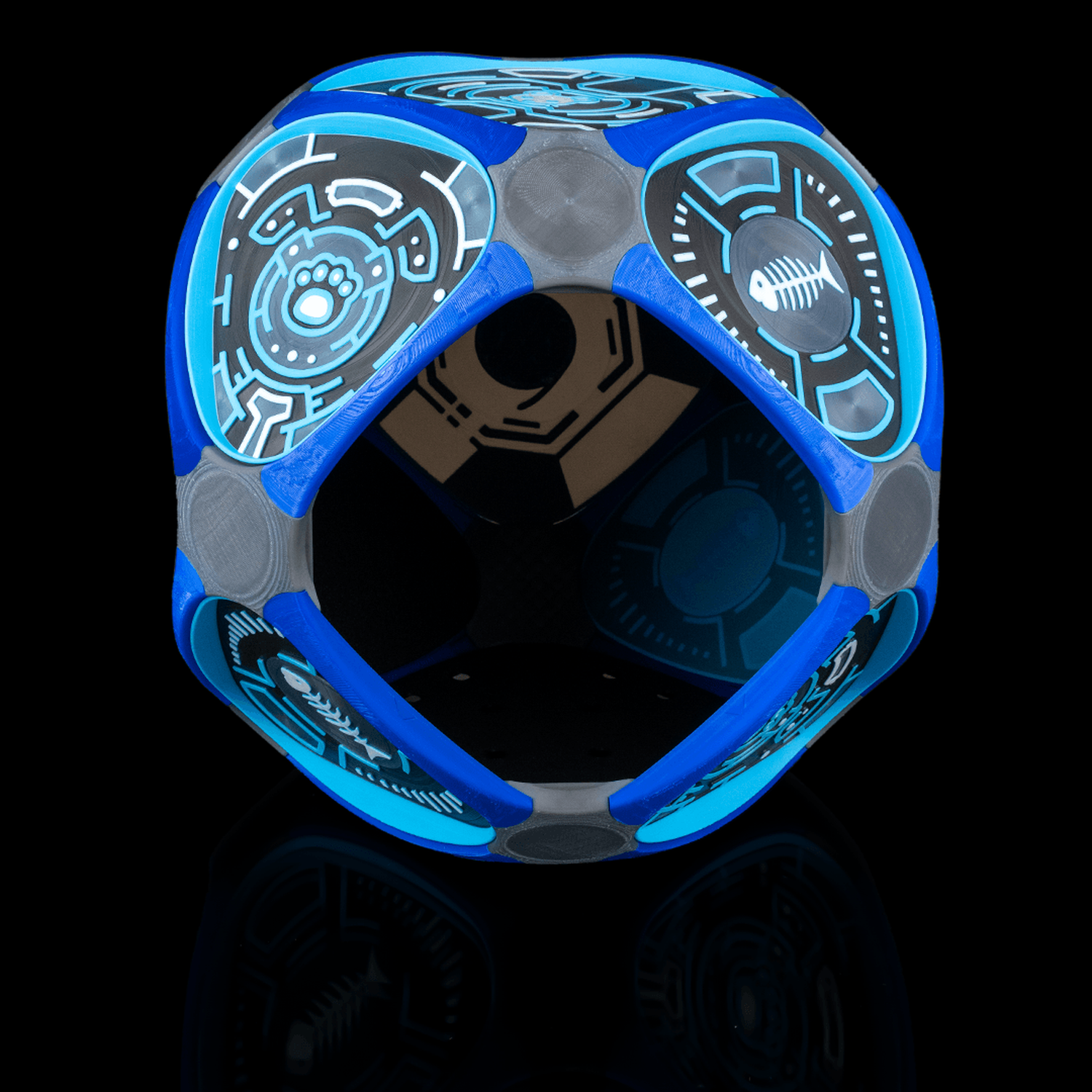 Cyber Pattern Pet House