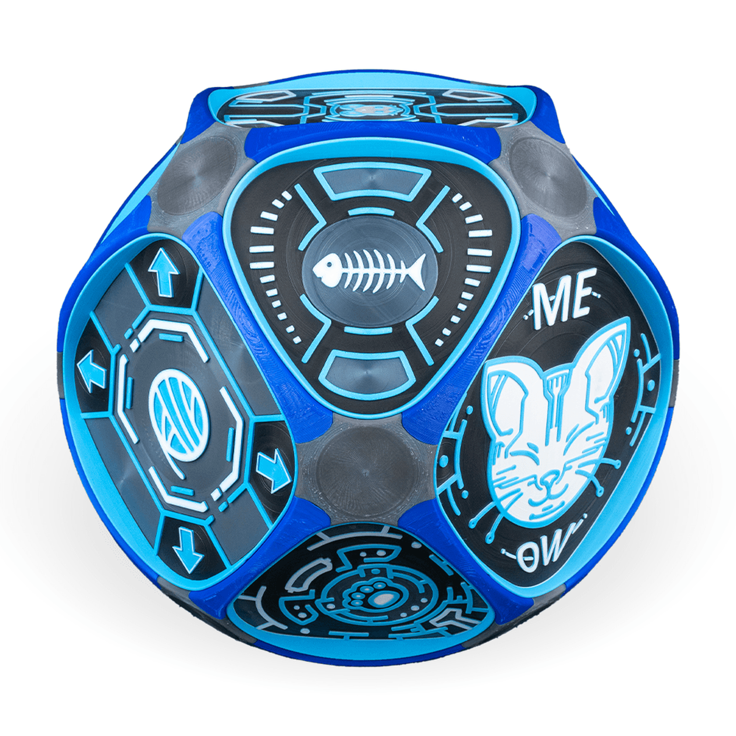 Cyber Pattern Pet House