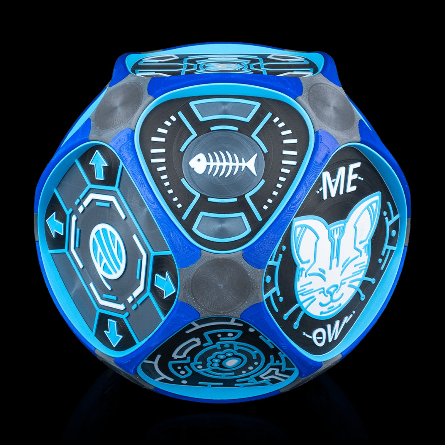 Cyber Pattern Pet House