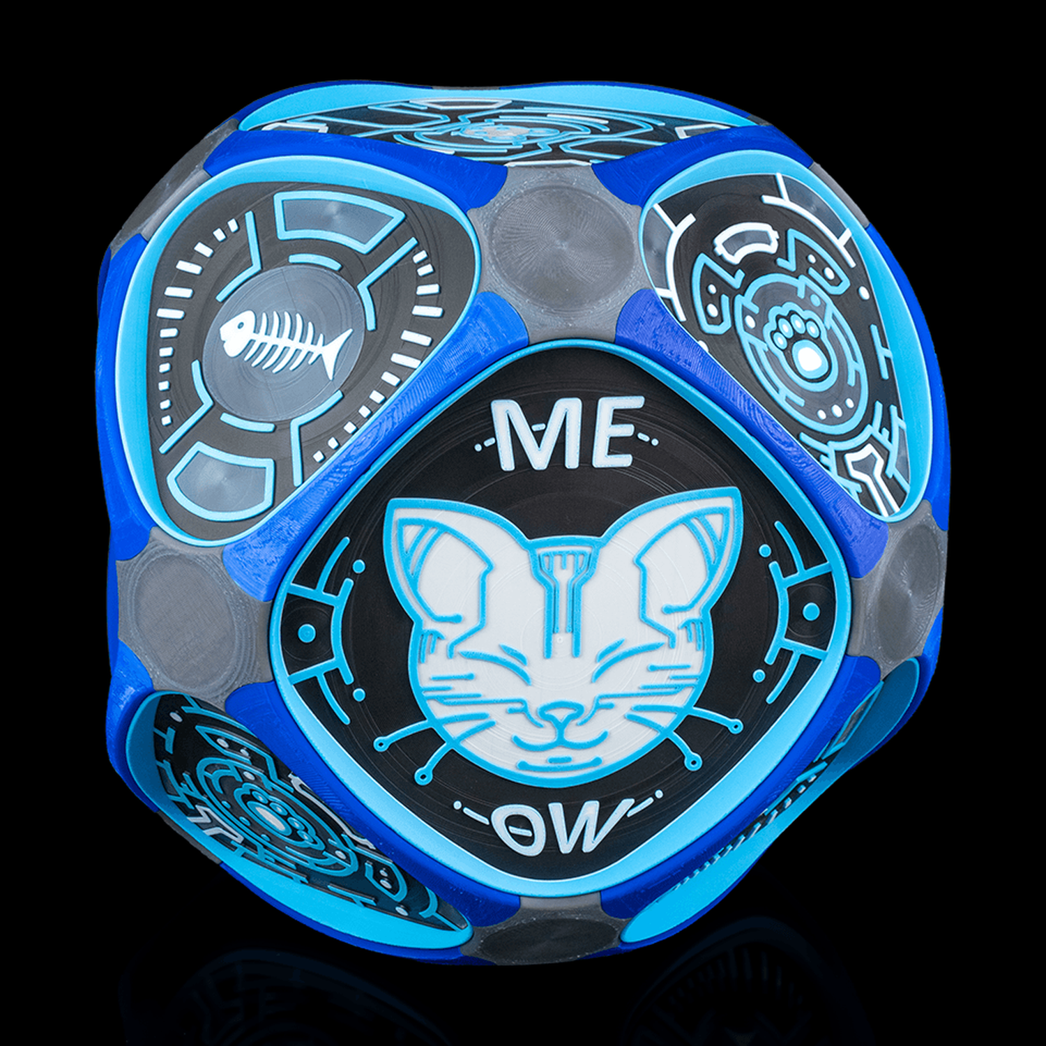 Cyber Pattern Pet House