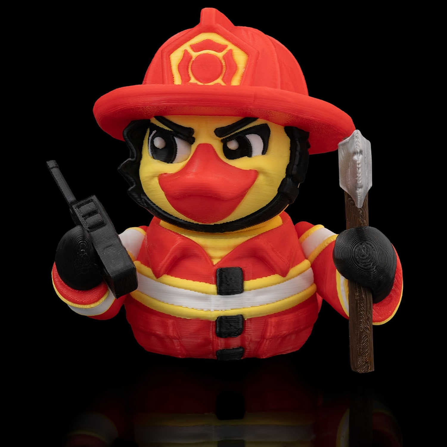 Figura de pato camionero FireFeather