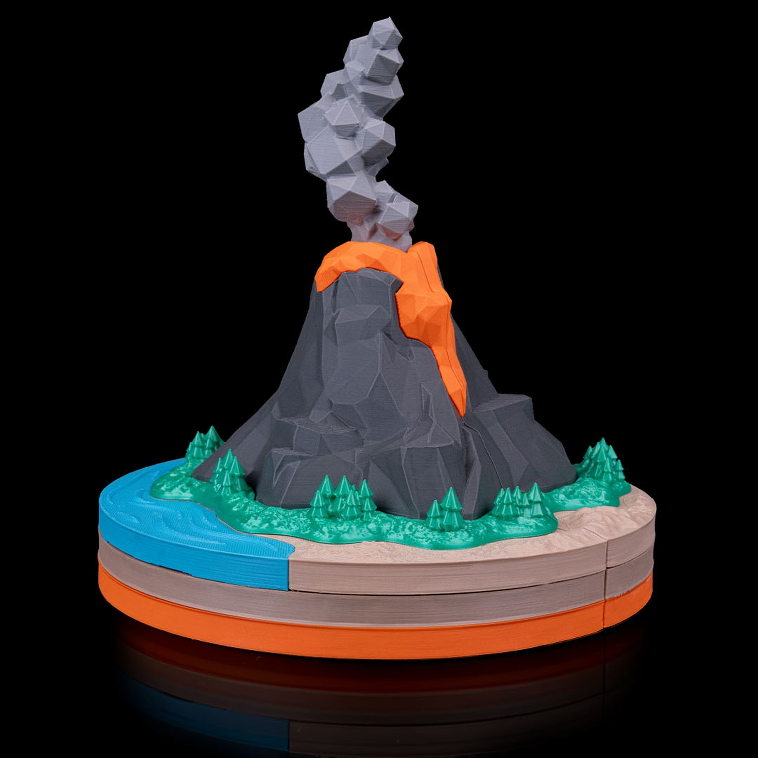 Inside a Volcano