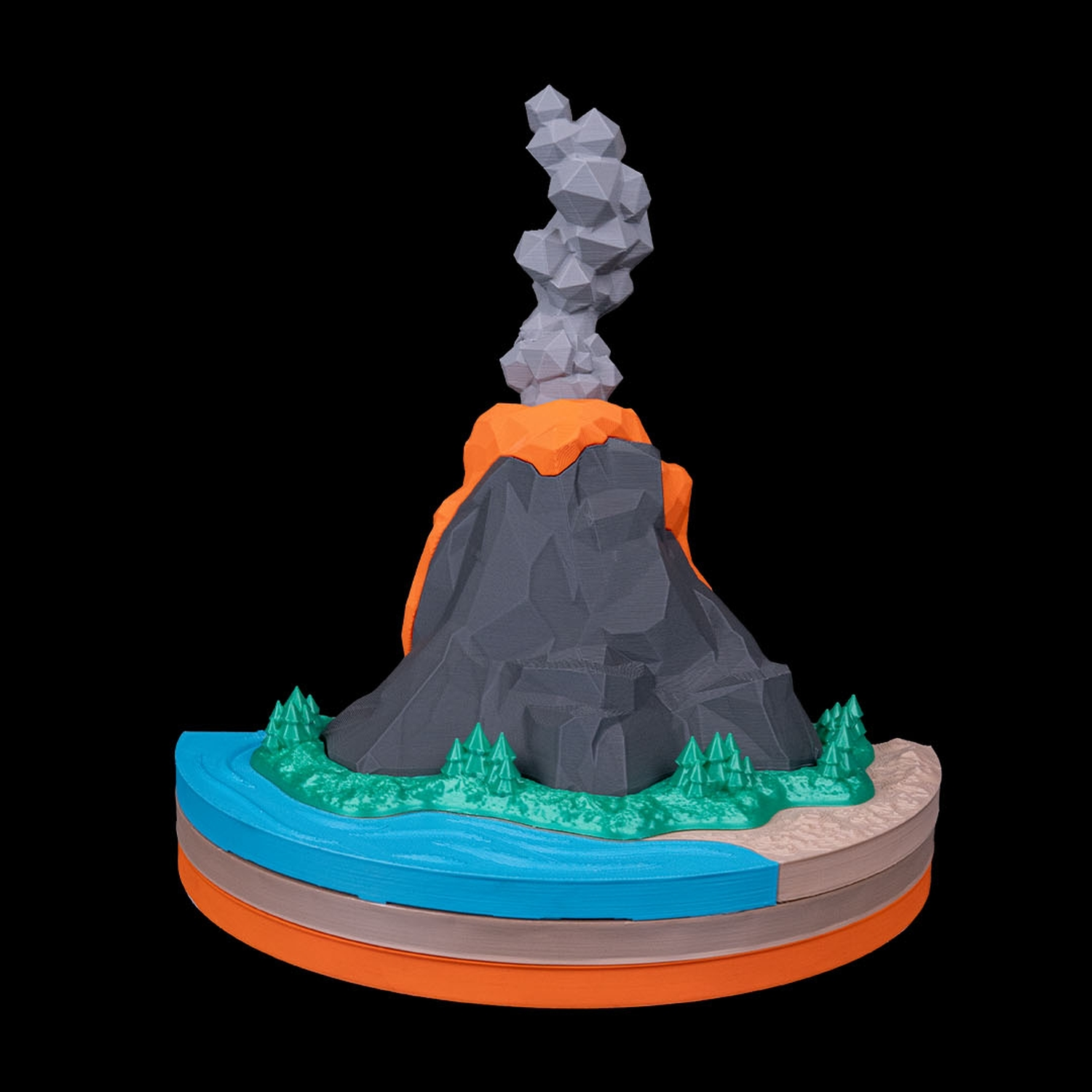 Inside a Volcano