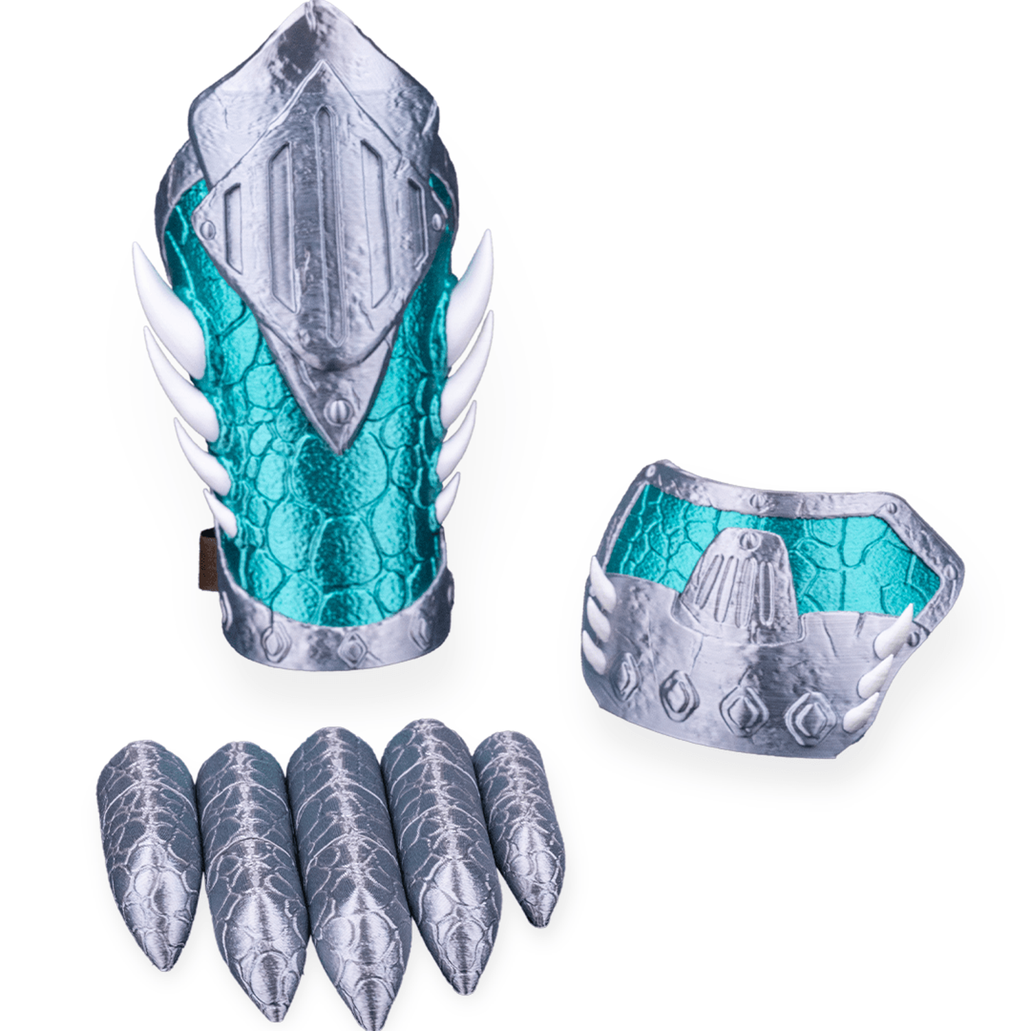 Scaled Barbarian  Gauntlet & Vambrace