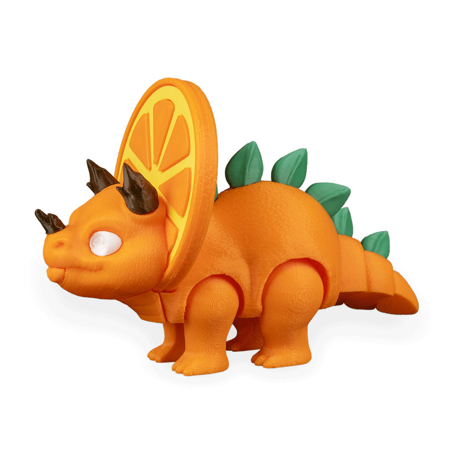 Orange Sliceratops
