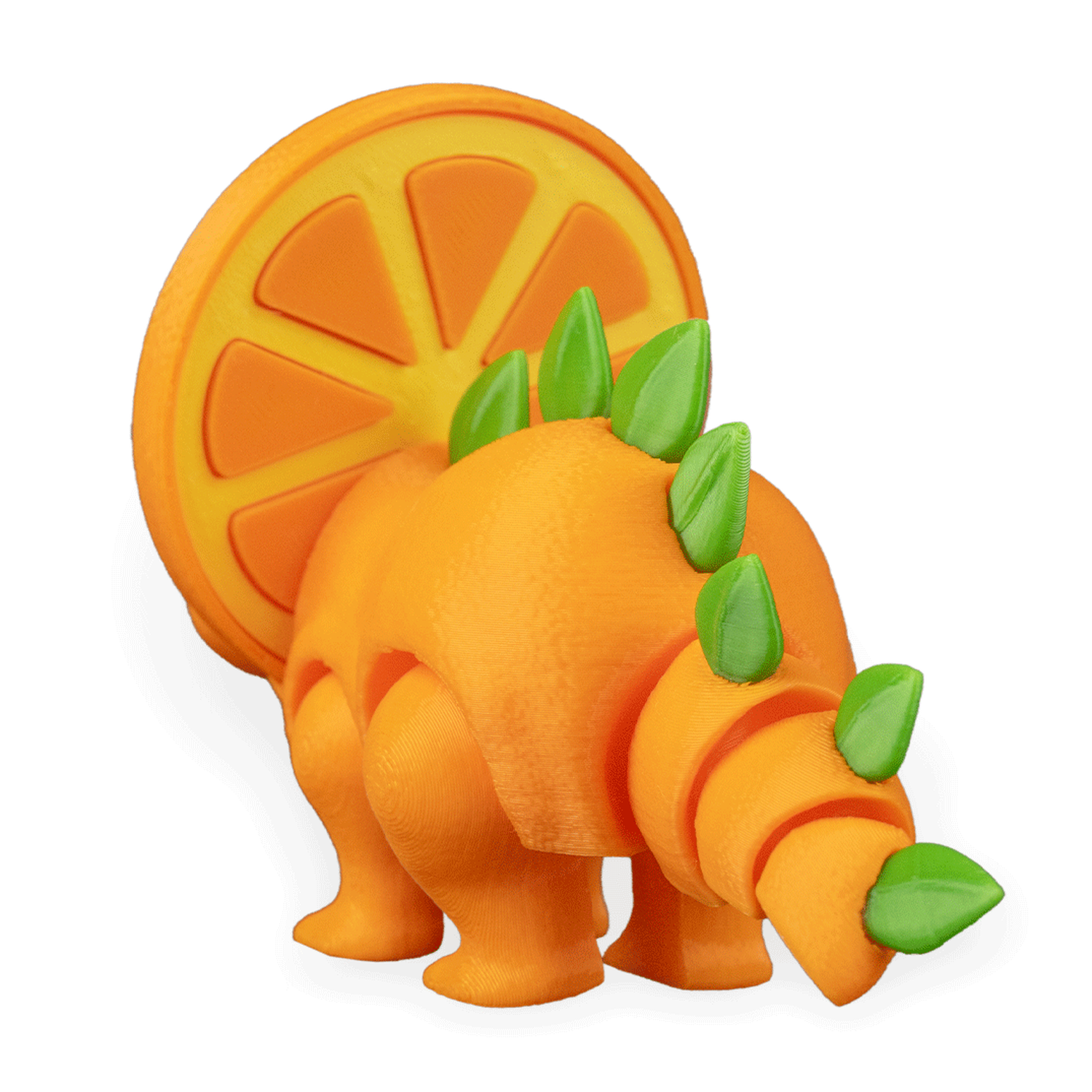 Orange Sliceratops