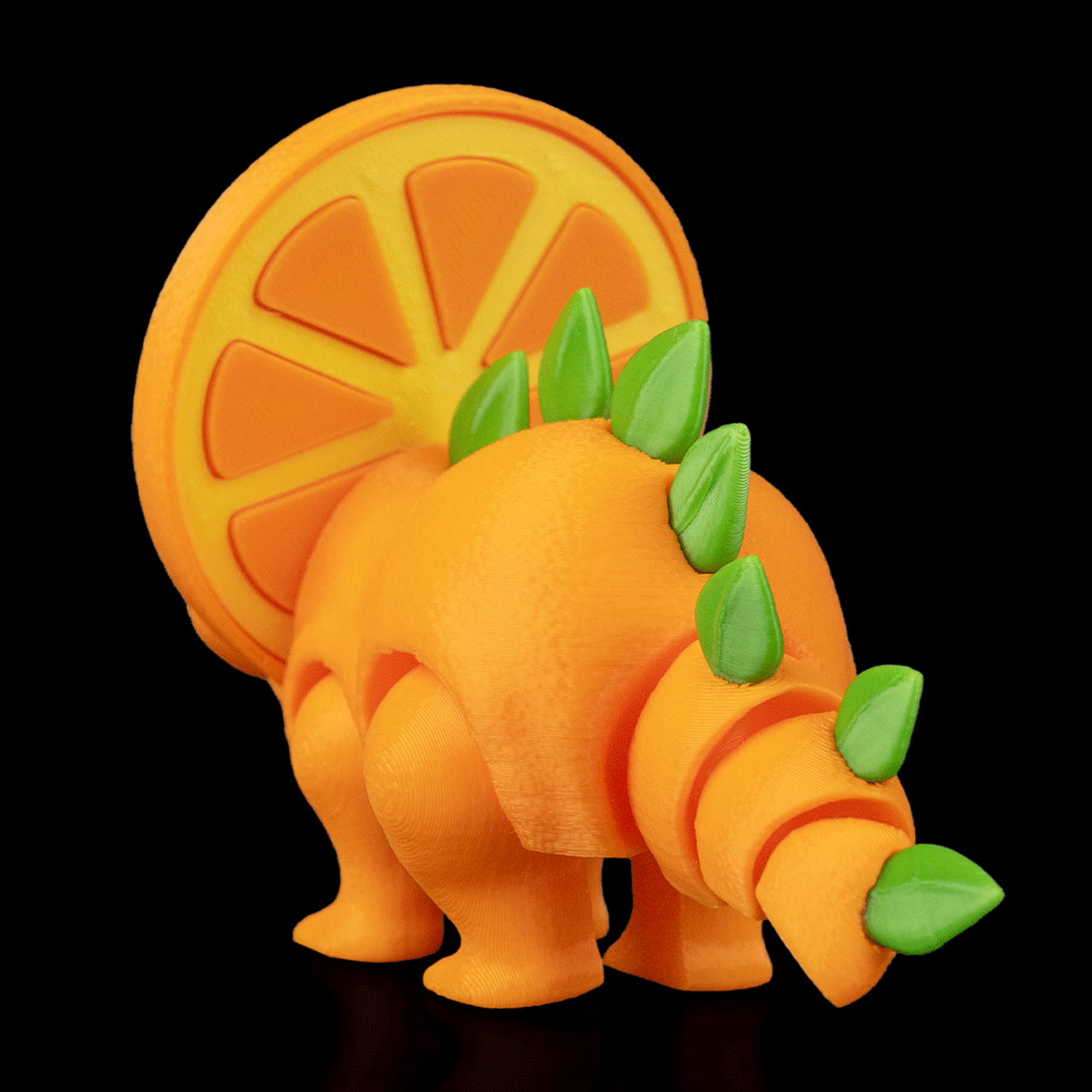 Orange Sliceratops