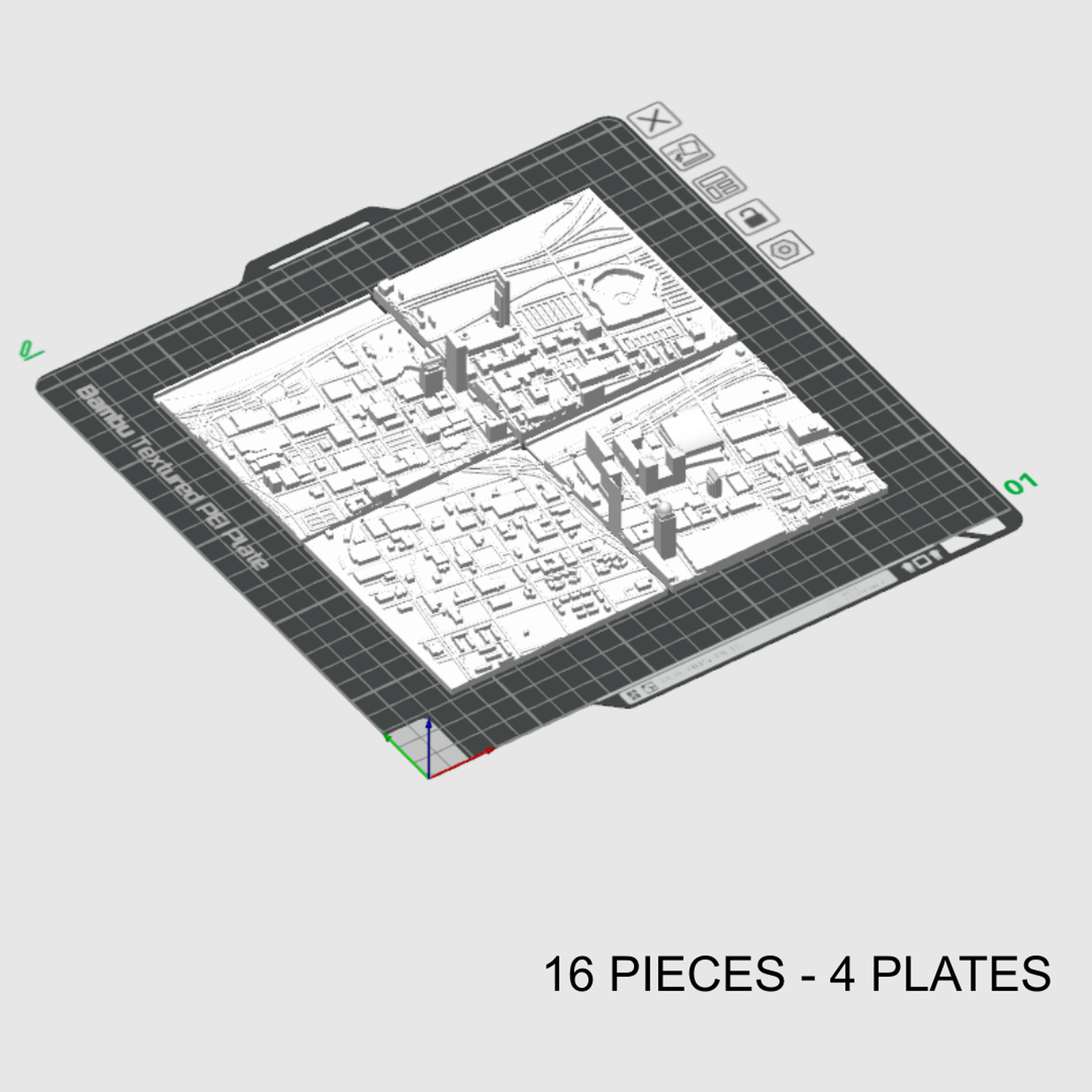 3D City Frames - Louisville - 9,5cm Version