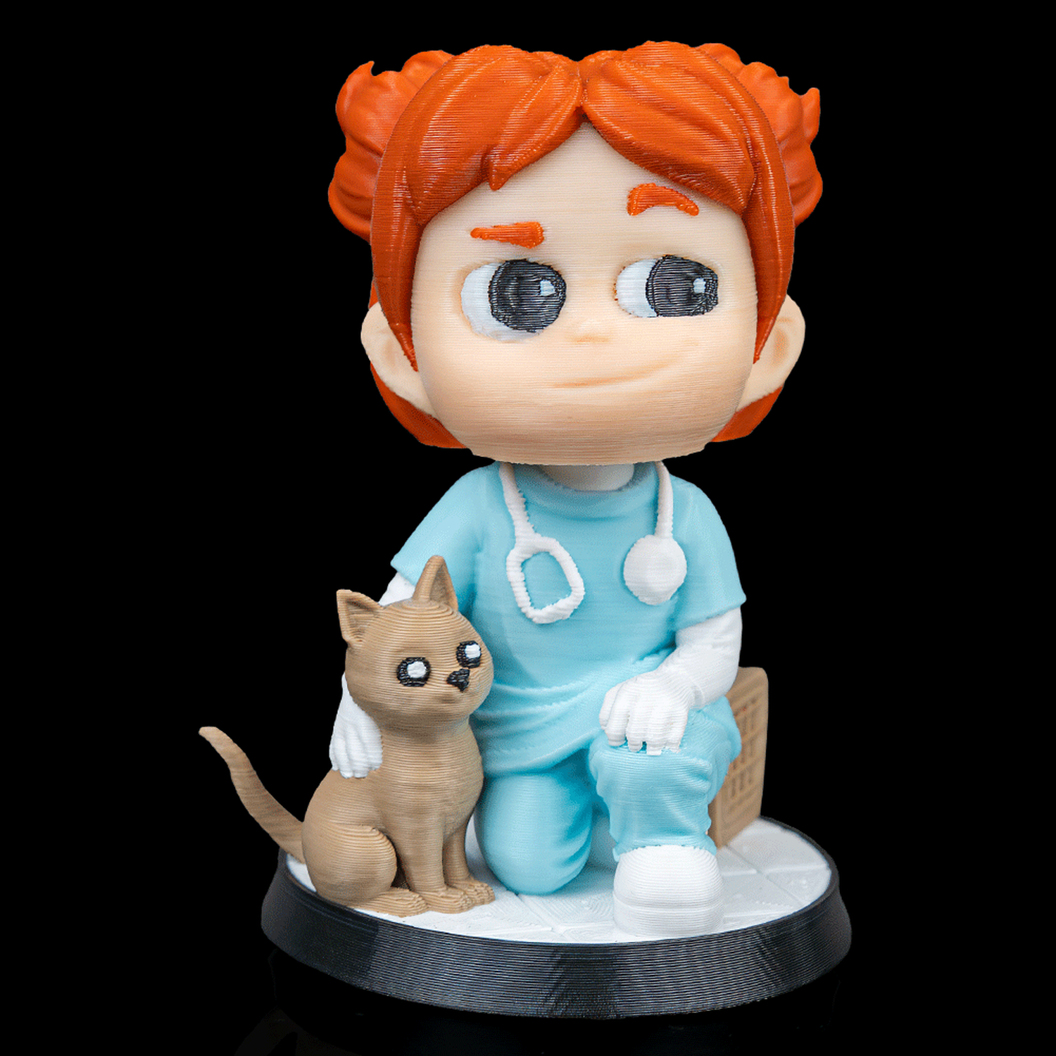 Figura personalizable MiniMe: Cat Vet