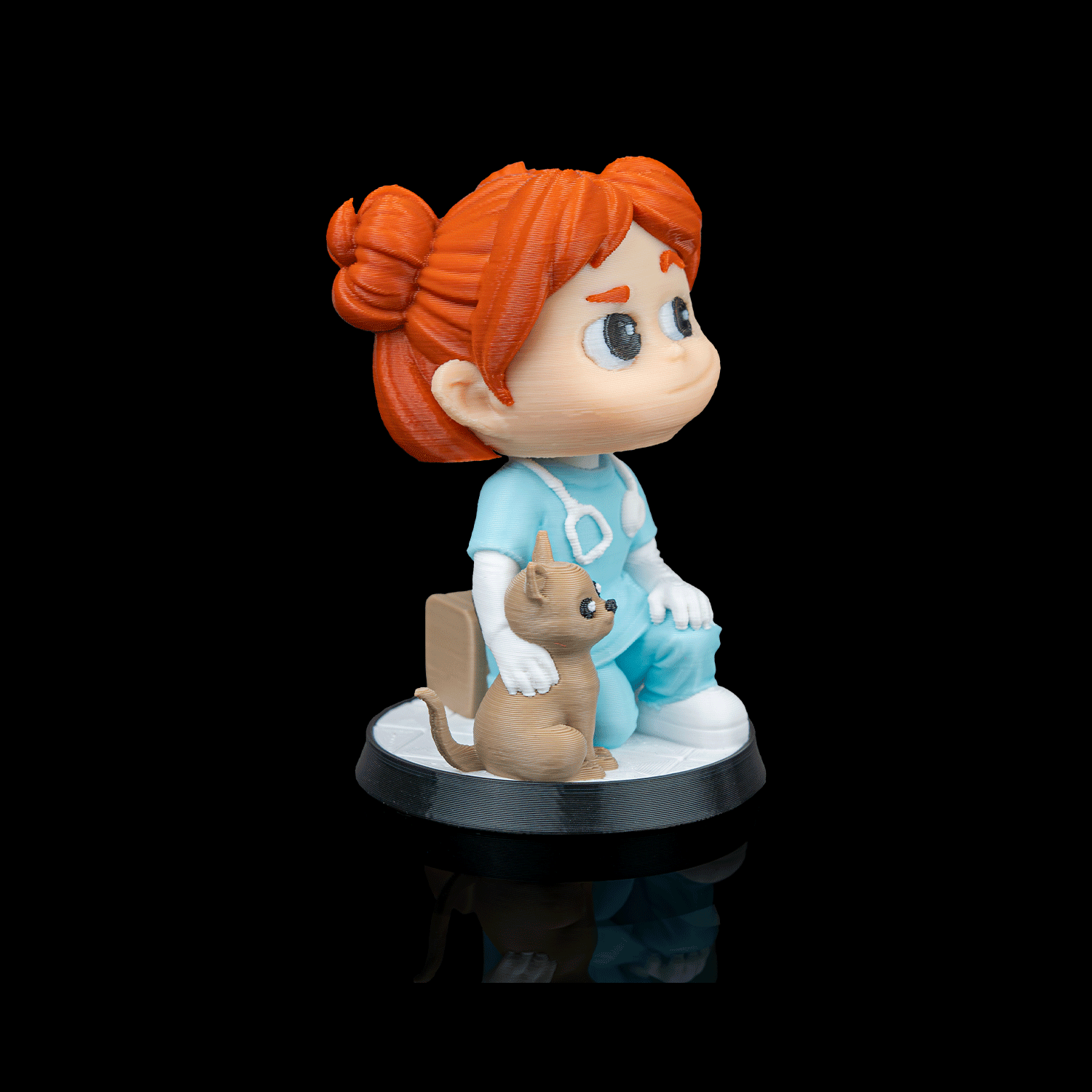 Figura personalizable MiniMe: Cat Vet