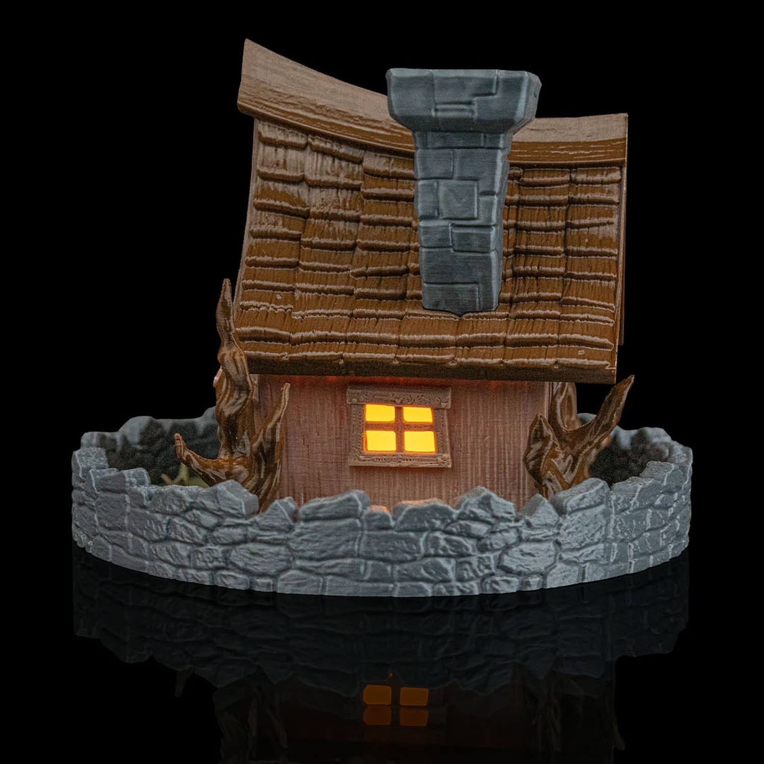 Ghost Manor - Table Lamp & Backflow Burner
