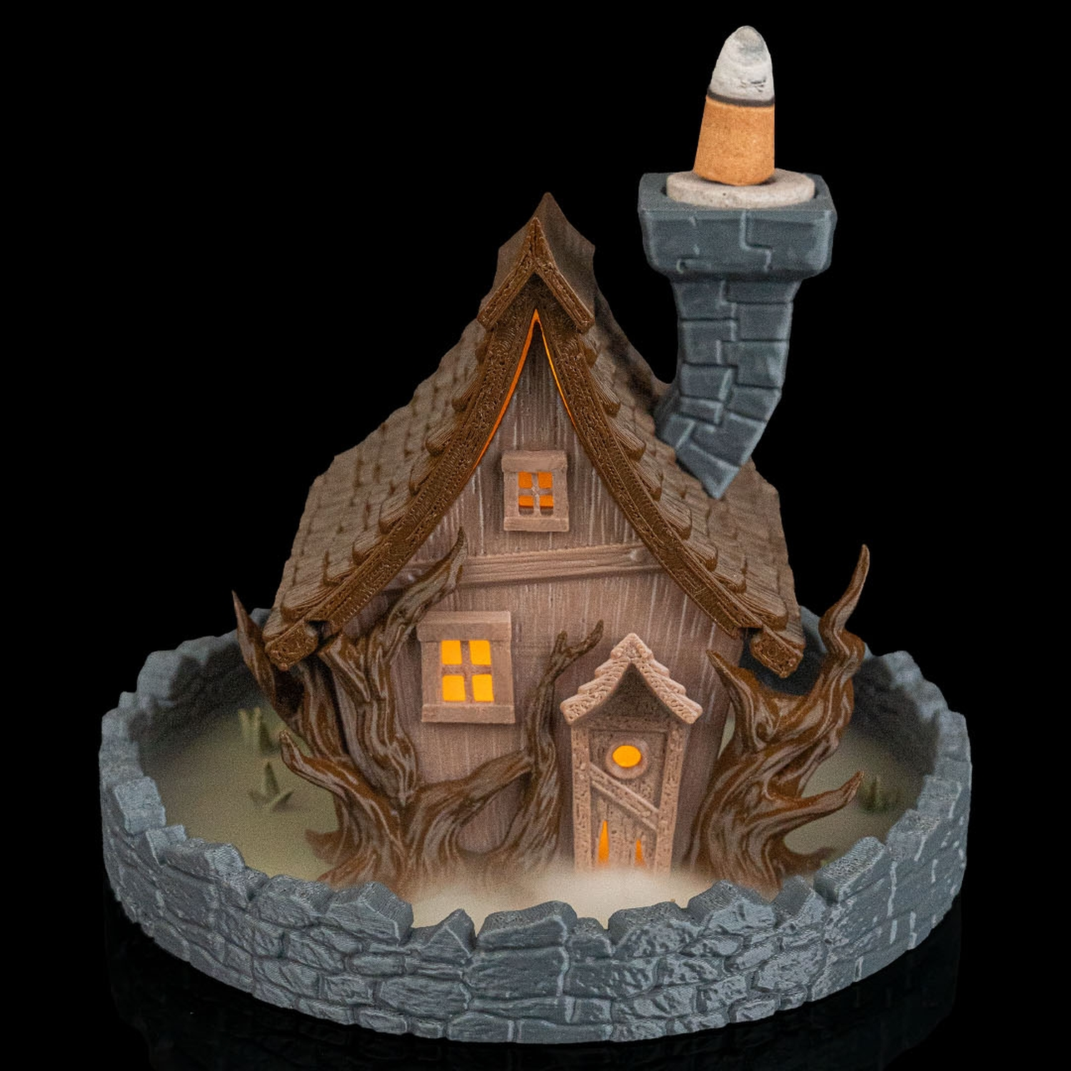 Ghost Manor - Table Lamp & Backflow Burner