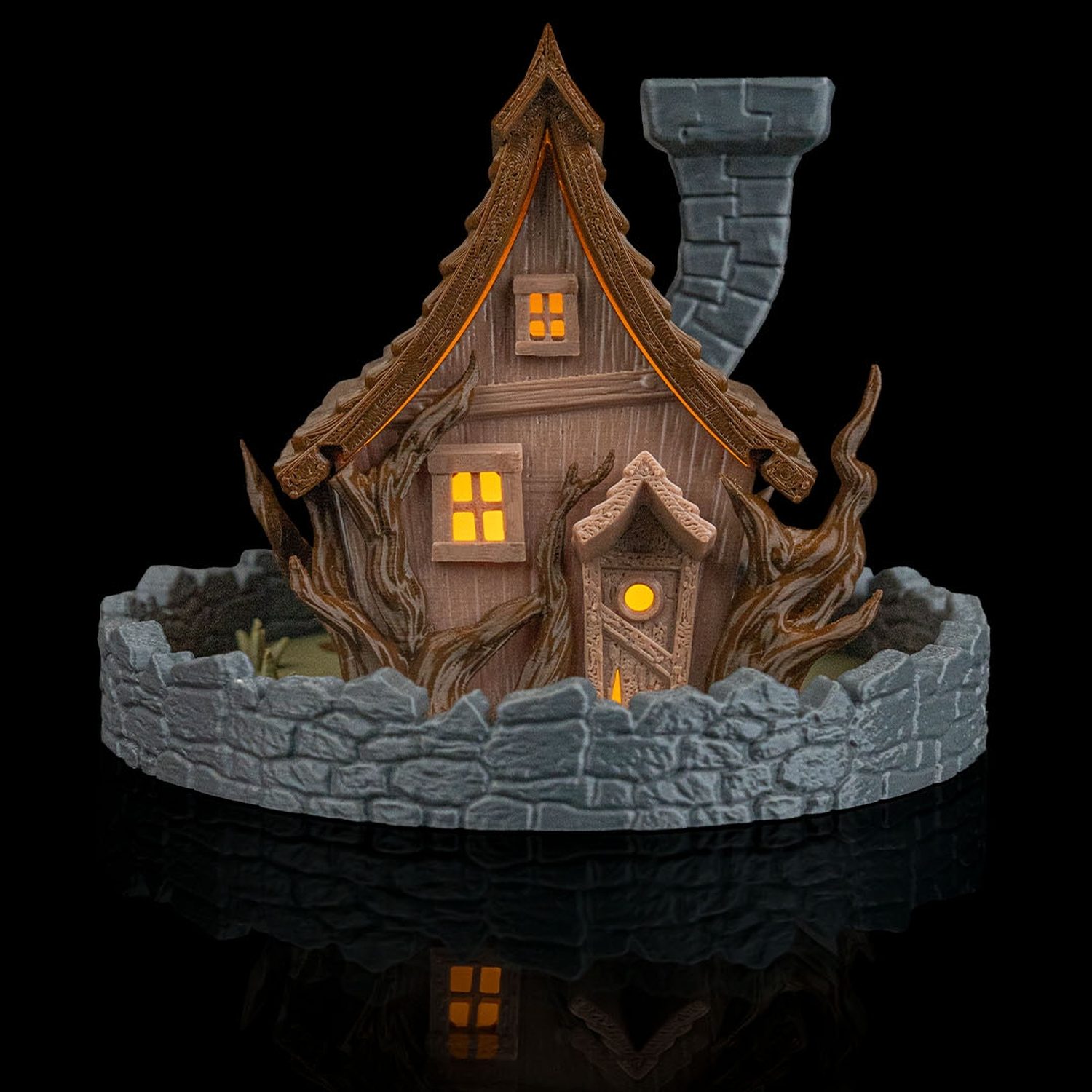 Ghost Manor - Table Lamp & Backflow Burner