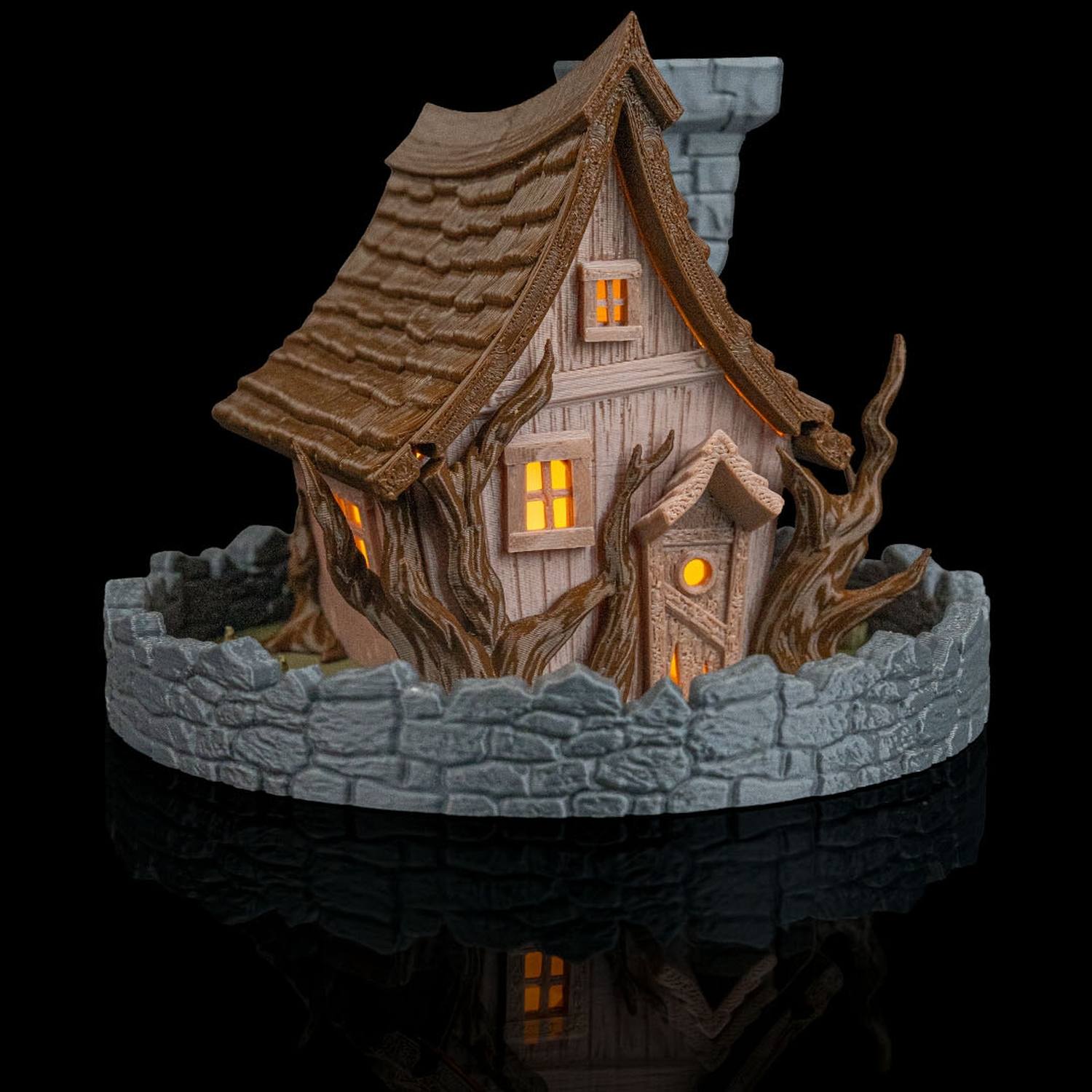 Ghost Manor - Table Lamp & Backflow Burner