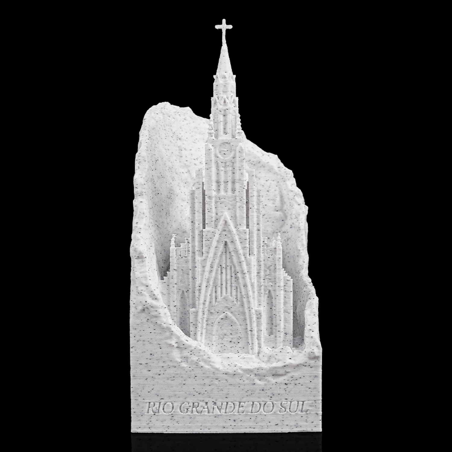 Lámpara decorativa Catedral de piedra de Canela