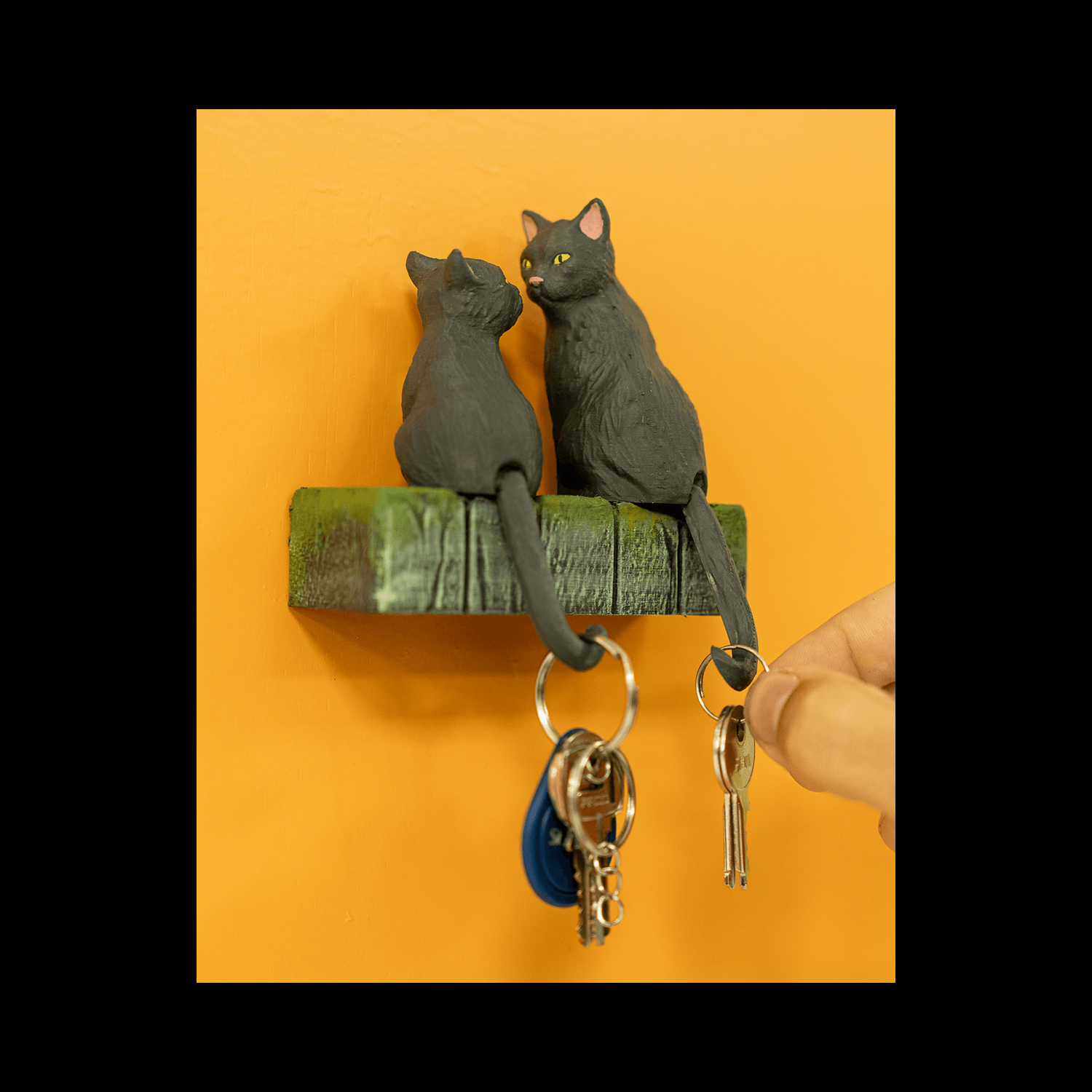 Organizador de llaves Cat Tail Couples Keyholder