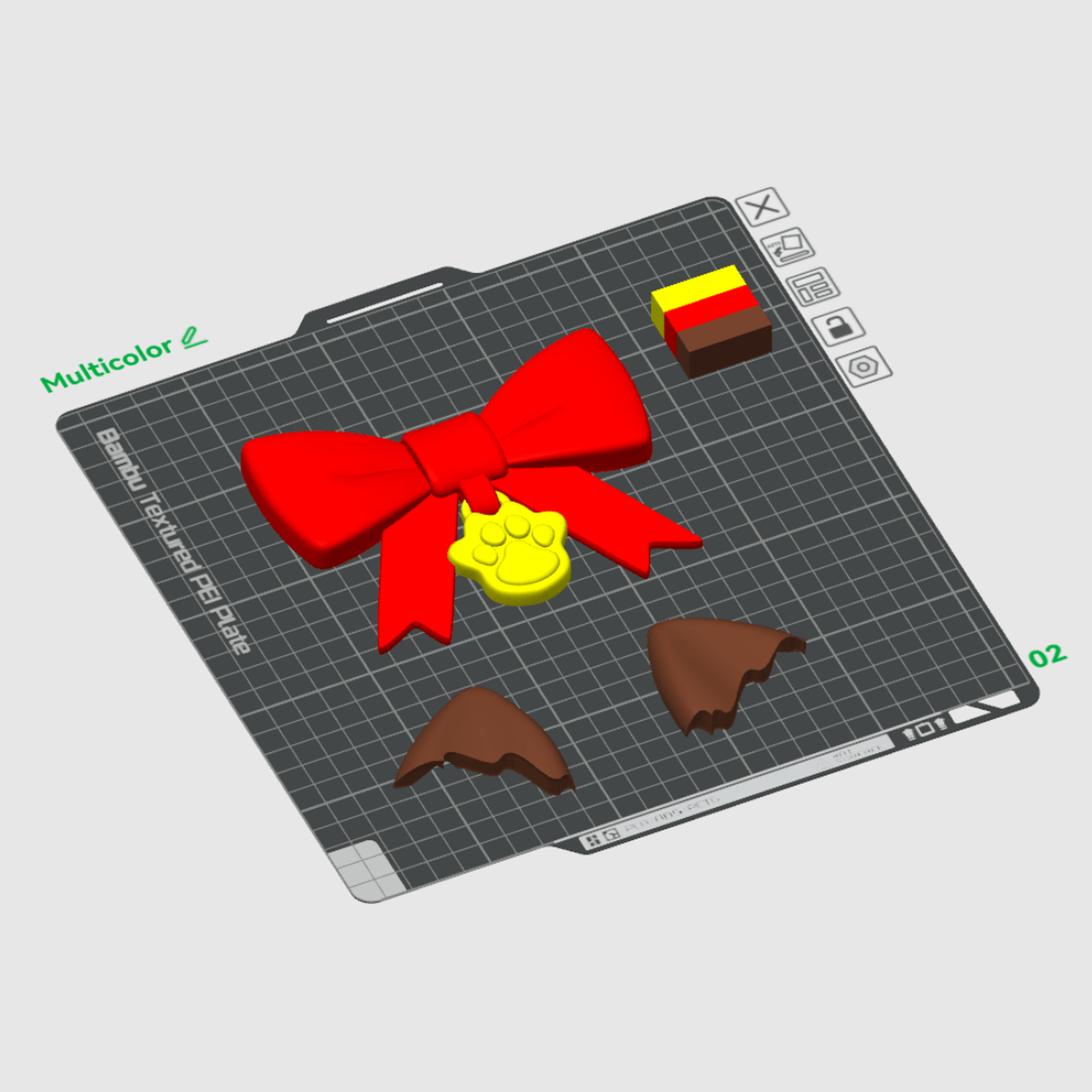 Santa Claws: Corona decorativa