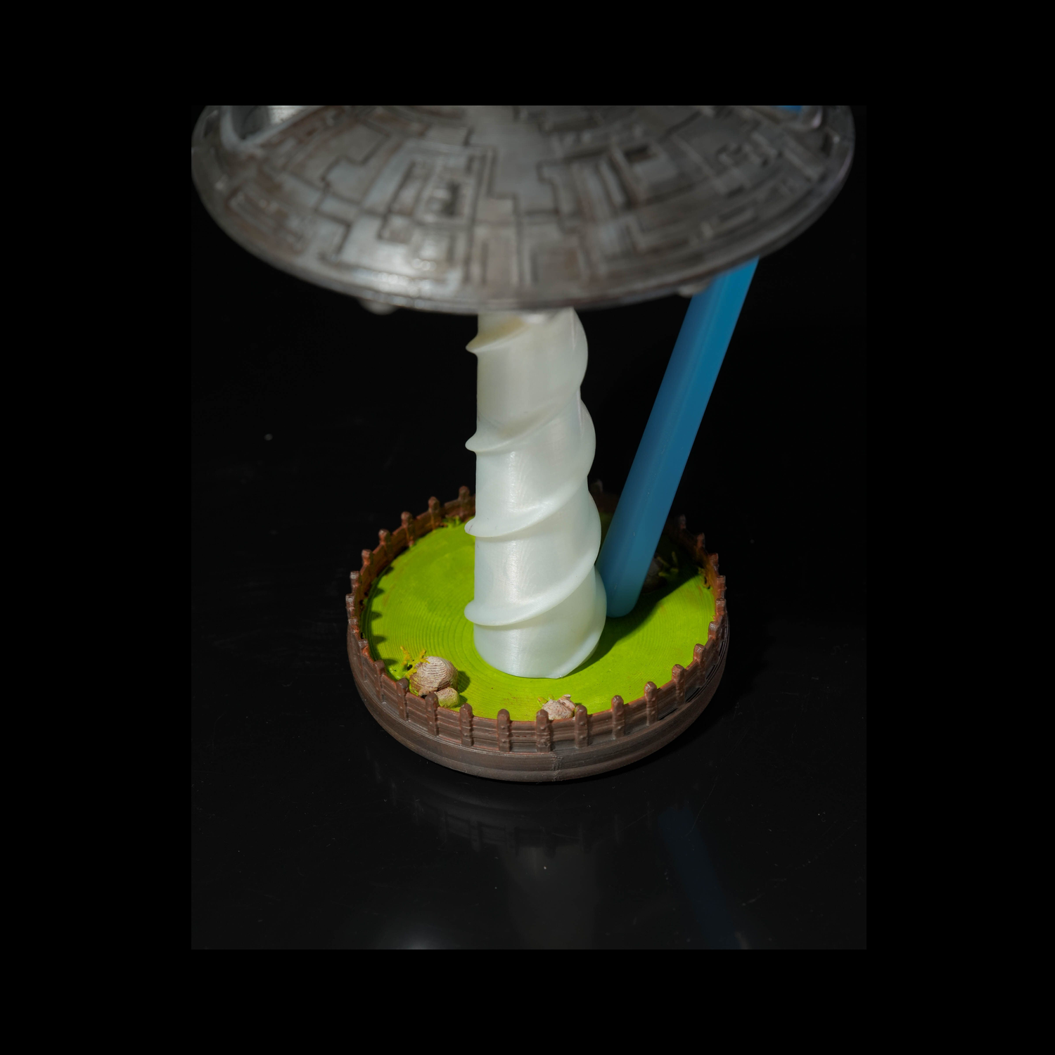 Soporte para cepillos de dientes UFO